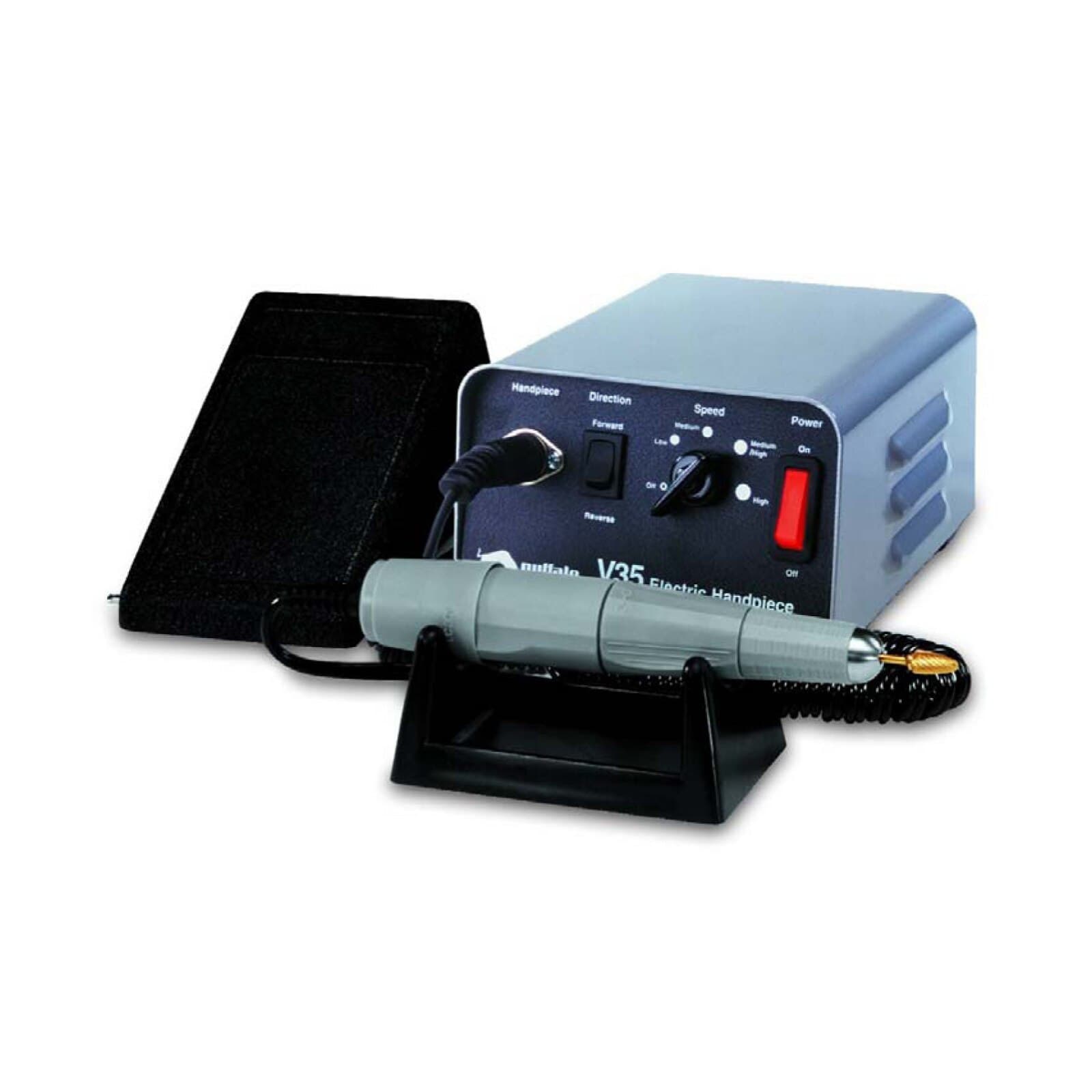 Buffalo Dental V35 35K Standard Gray Electric Handpiece Only, 35,000 RPM, 37590 thumbnail 2