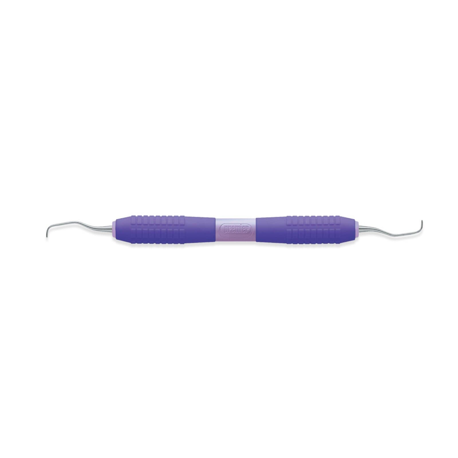 Premier Big Easy Ultralite Gracey Curette 5/6, Double-Ended, Purple, Silicone Round Handle, #05605 thumbnail 2