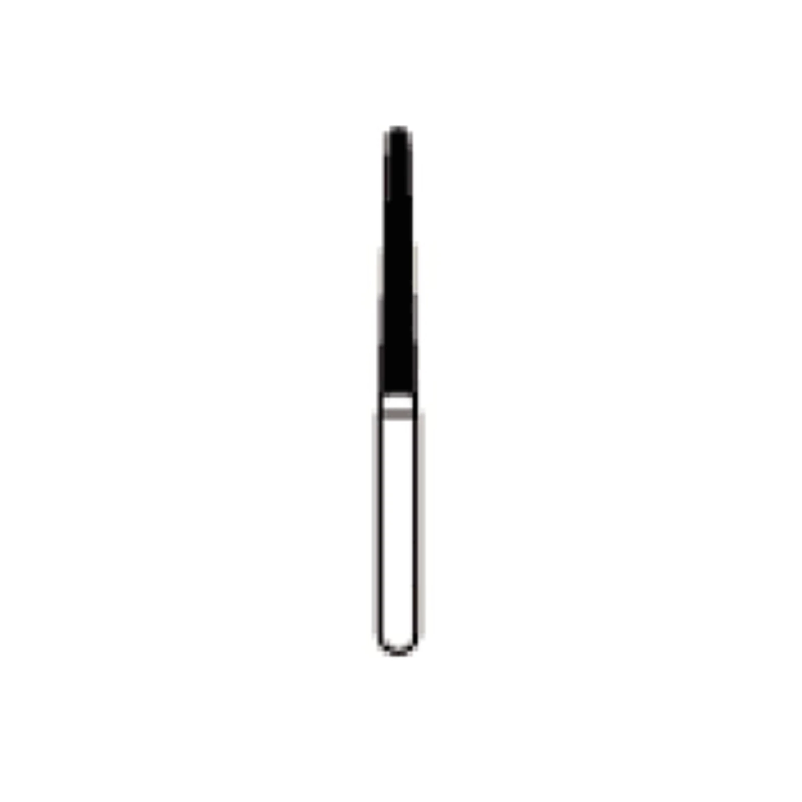 NTI FG Diamond Bur, Fine Grit, Long Round End Taper, #850L-014 (11.5mm), Friction Grip, 5/Pk thumbnail 2