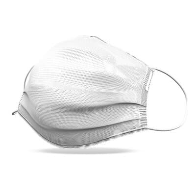 Cranberry Repel 4-Ply Earloop Procedure Face Mask, ASTM Level 3, Pearl Silver, 50/Box, R2960SI thumbnail 19