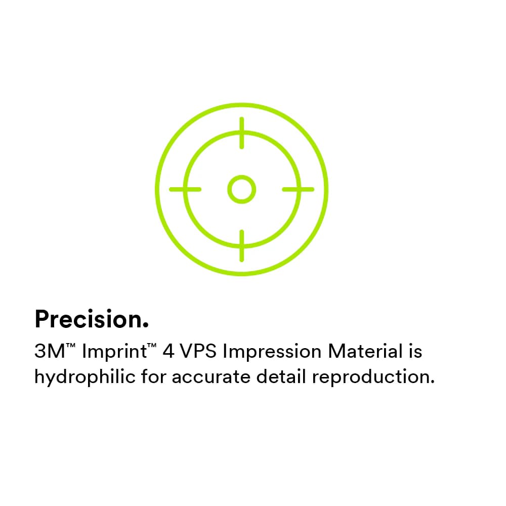 3M Imprint 4 Penta VPS Impression Material, Super Quick Heavy Body Cartridge for Pentamix 3, 77785 thumbnail 7