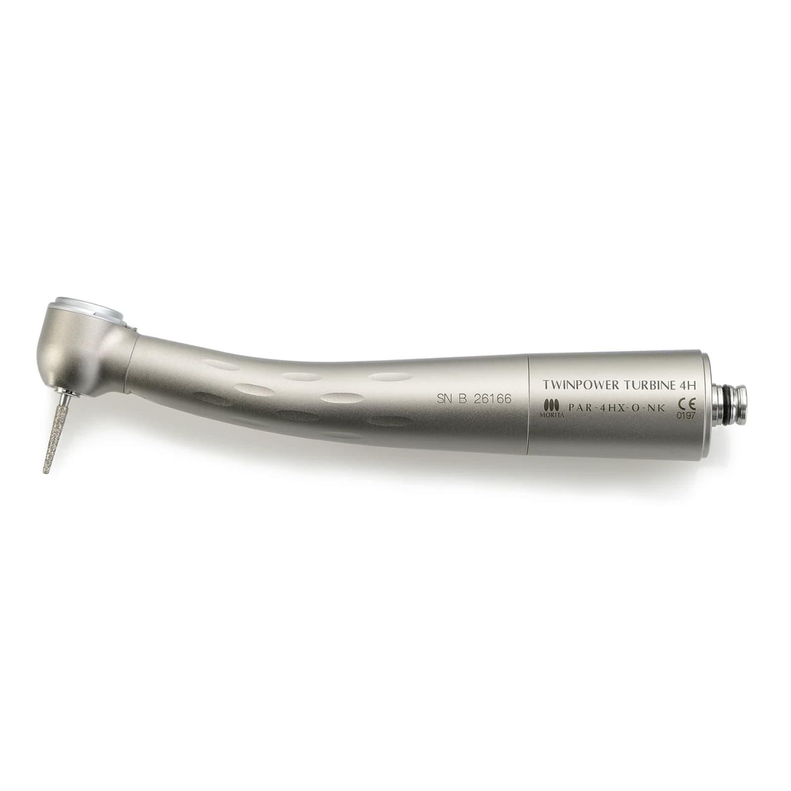 J Morita TwinPower Turbine High-Speed Handpiece, High Torque, With Optics, 4H PAR-4HX-O-NK, NSK FlexiQuick Coupling thumbnail 2