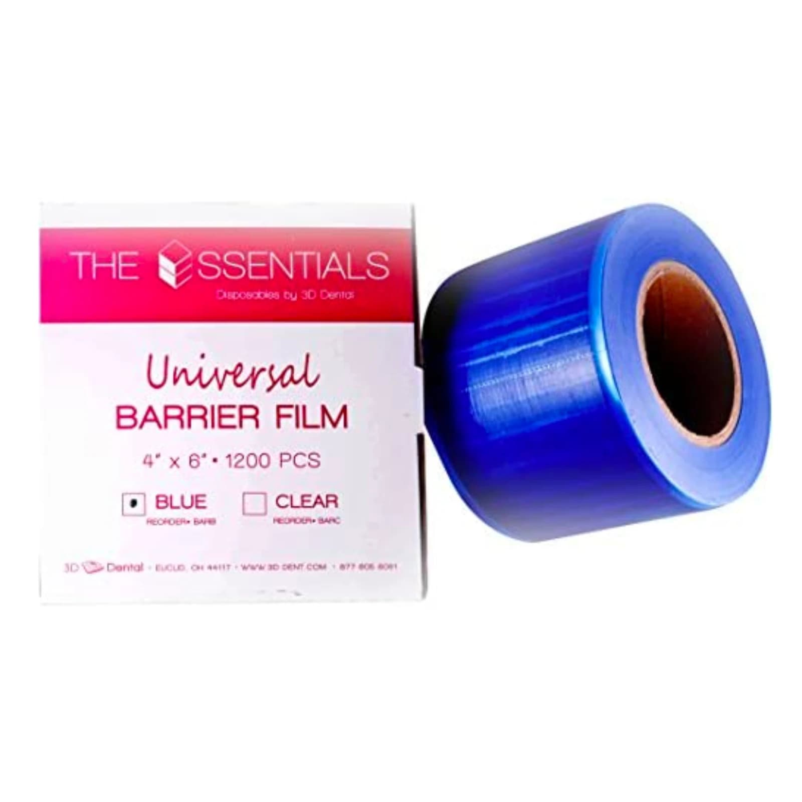 Essentials Universal Barrier Film, 4" x 6", Blue, 1200/Roll thumbnail 5