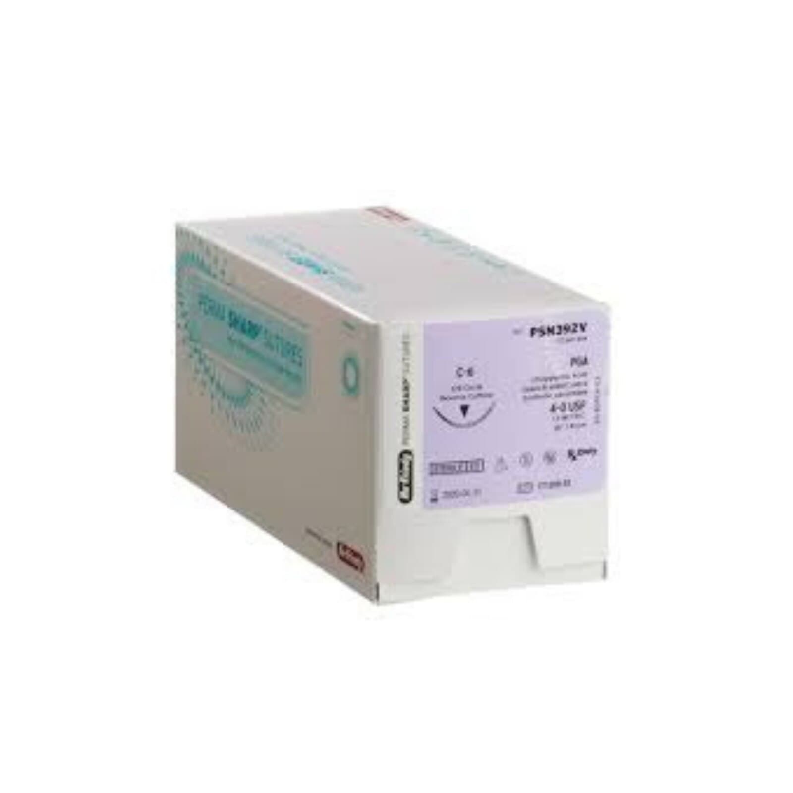 Hu-Friedy Perma Sharp Absorbable Suture, 5-0 PGA Undyed Braided, 18", C-17 3/8 Circle Reverse Cutting Needle, 12/Box, PSN385V thumbnail 3