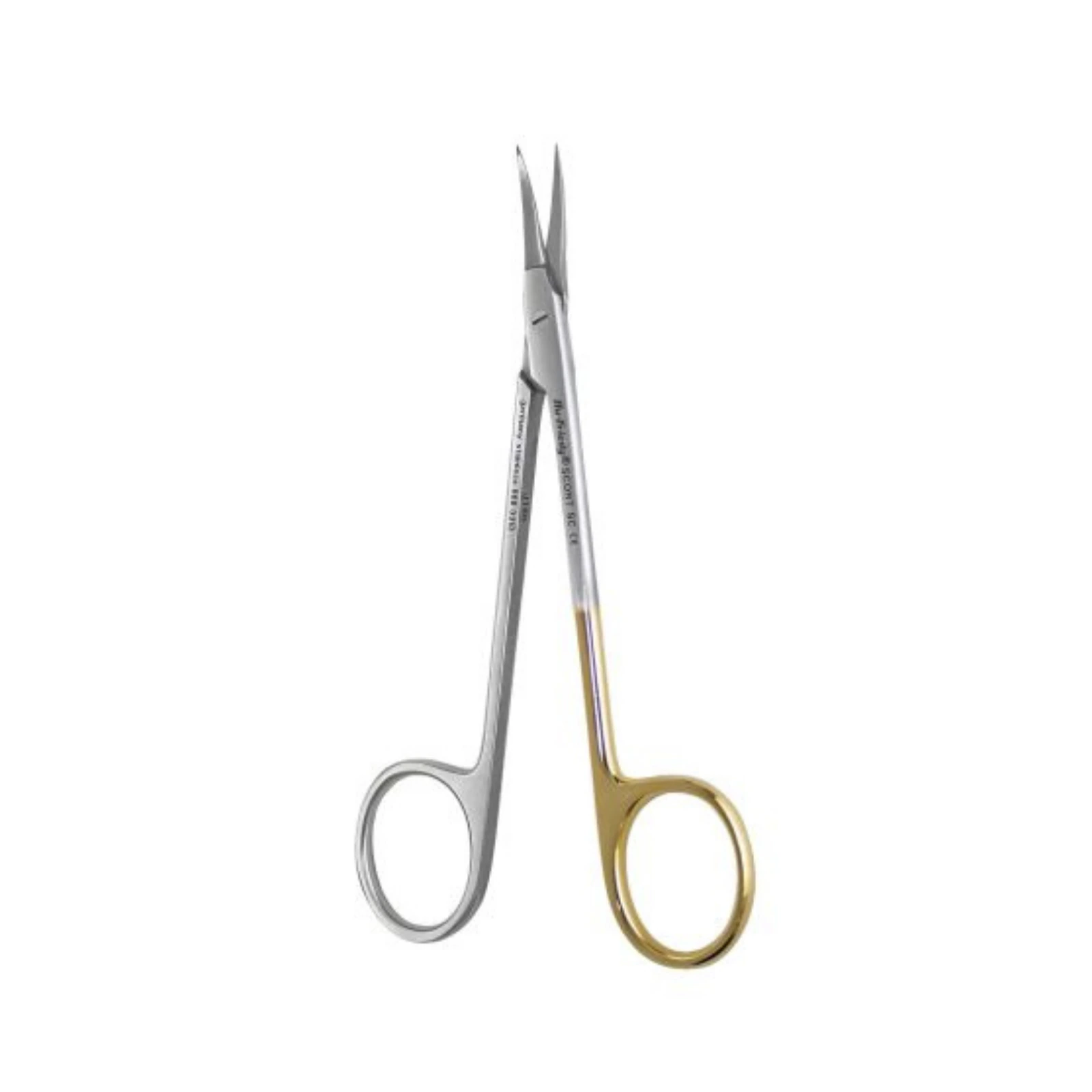 Hu-Friedy Cortellini Curved Super-Cut Suture Scissors, 12 cm (4.75"), 1 Each thumbnail 3
