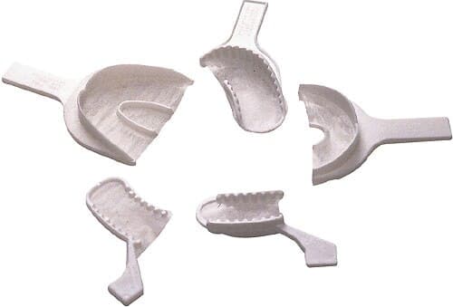 Plasdent Excellent Disposable Bite Registration Trays, Assorted (Anterior, Posterior, Sideless Posterior, Quadrant, Full Arch), White, 40/Box, BT-ASS thumbnail 2