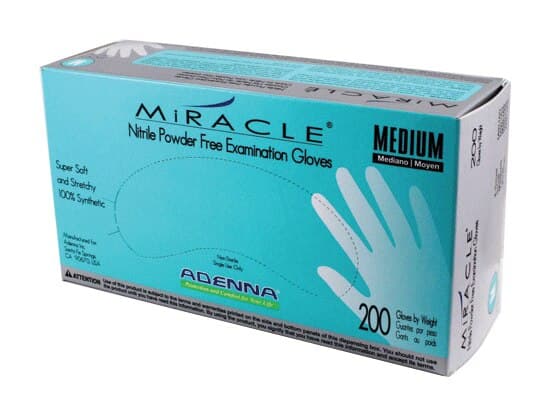 Adenna Miracle Nitrile Exam Gloves, Powder-Free, Non-Sterile, Extra Small, Blue, 200/Box, MIR160 thumbnail 13