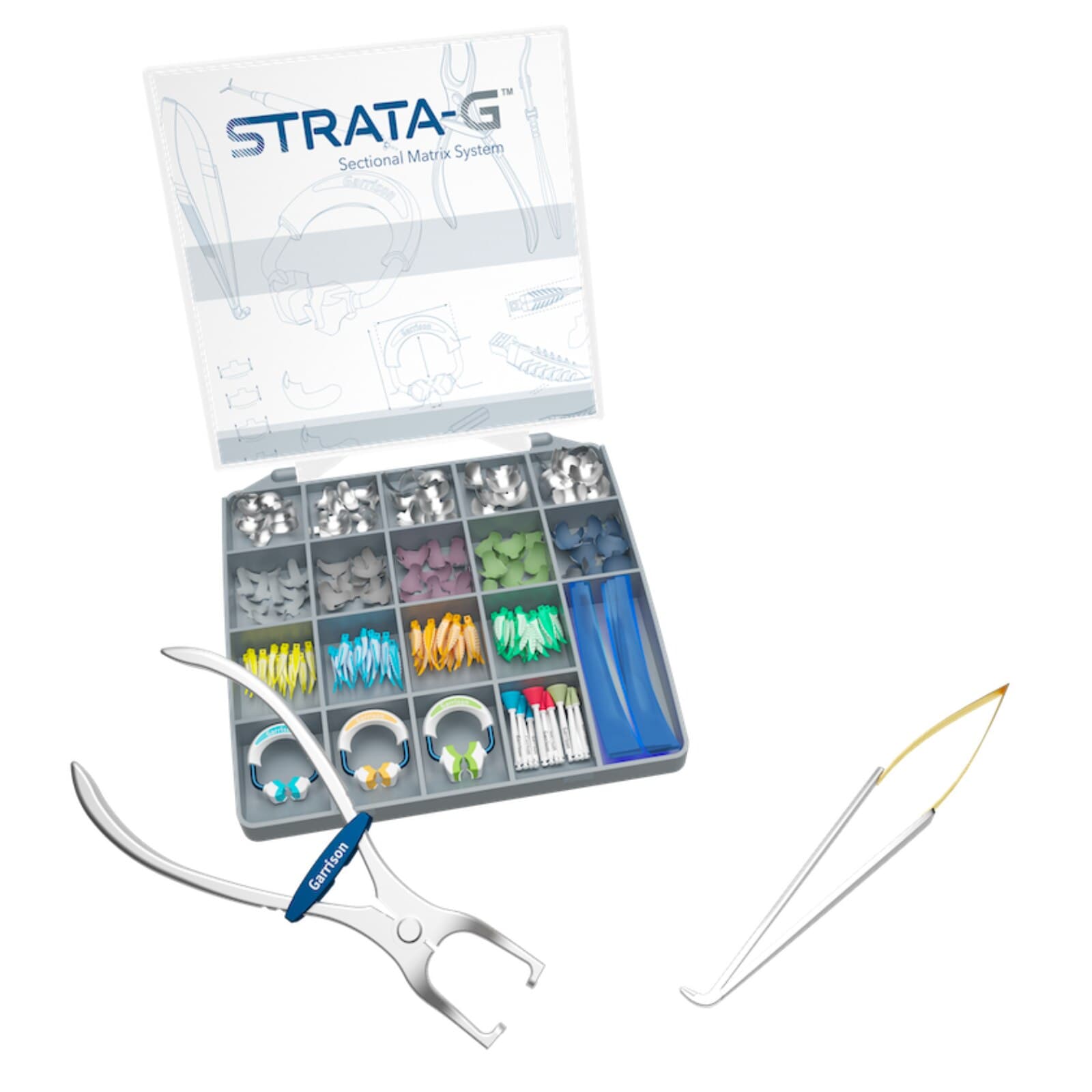 Garrison Strata-G™ Sectional Matrix System Deluxe Kit, SGR-KSH-14 thumbnail 15