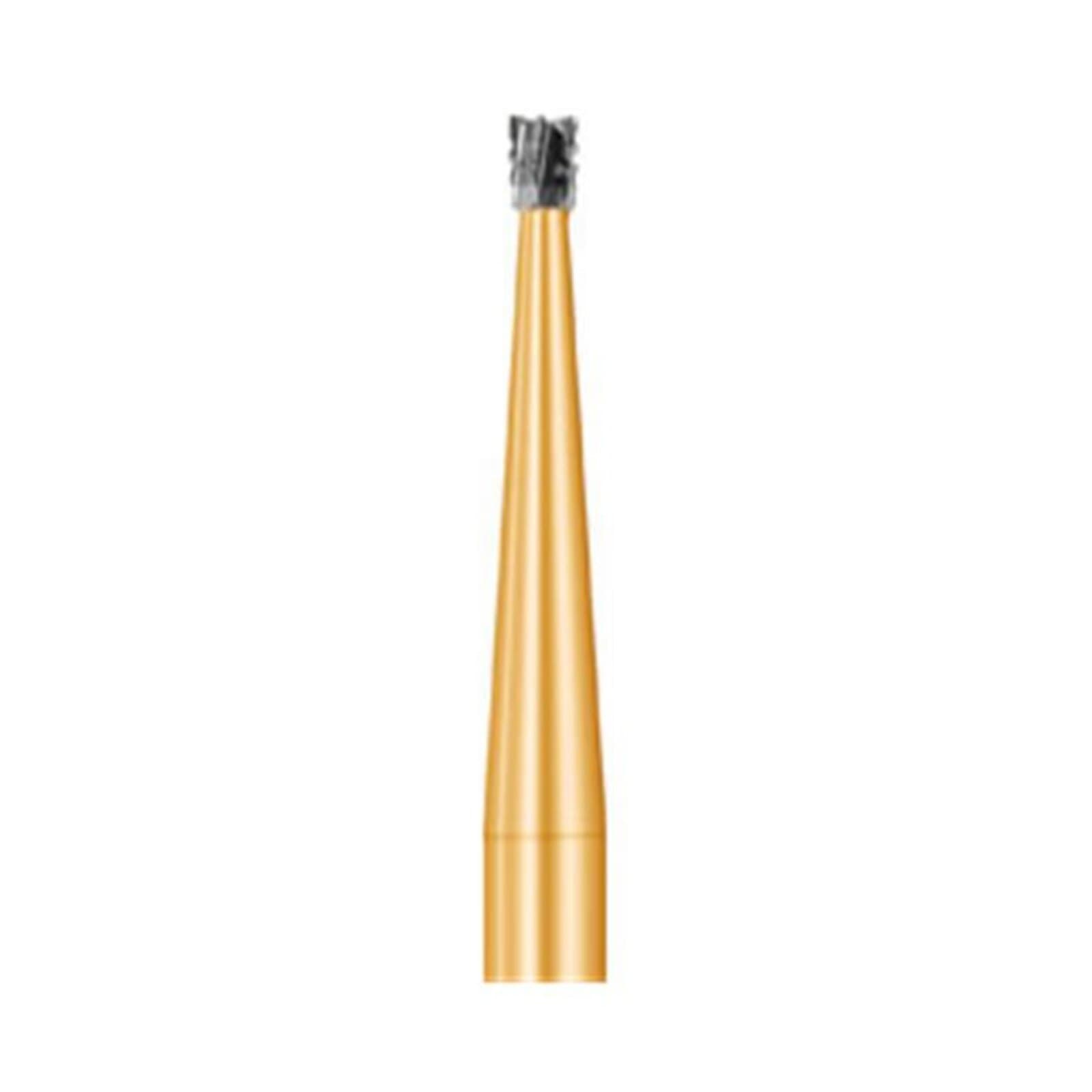 Midwest Multi-Prep Carbide Bur #34, Inverted Cone, Friction Grip, 0.9mm Diameter, 4.9mm Length, 10/Pack, 399210 thumbnail 2