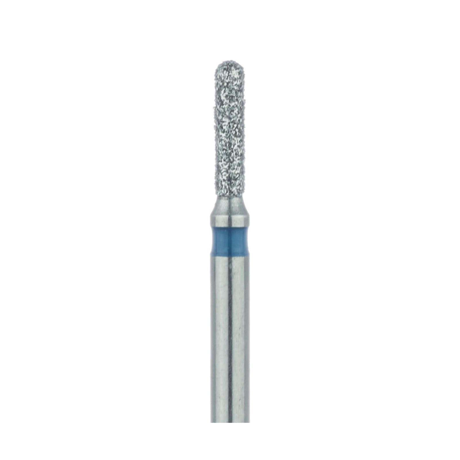 Meisinger 880-012-FG Diamond Bur, Medium Grit, Round End Cylinder, Friction Grip, 1.2 mm Head Diameter, 5.0 mm Head Length, 5/Pkg thumbnail 3