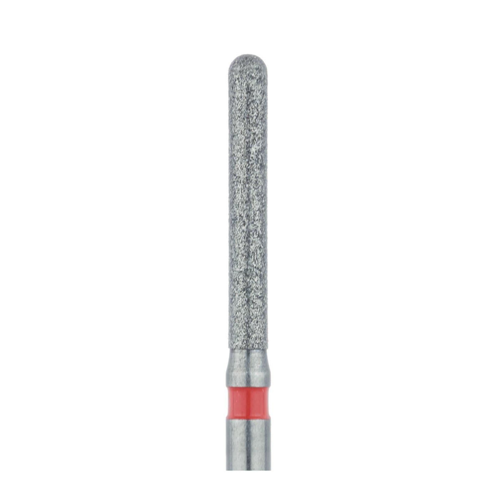 Meisinger Multi-Use Diamond Bur, FG, Long Round End Cylinder, #882F, 1.4 mm, Fine (Red), 5/Pk, 882F-014-FG thumbnail 4