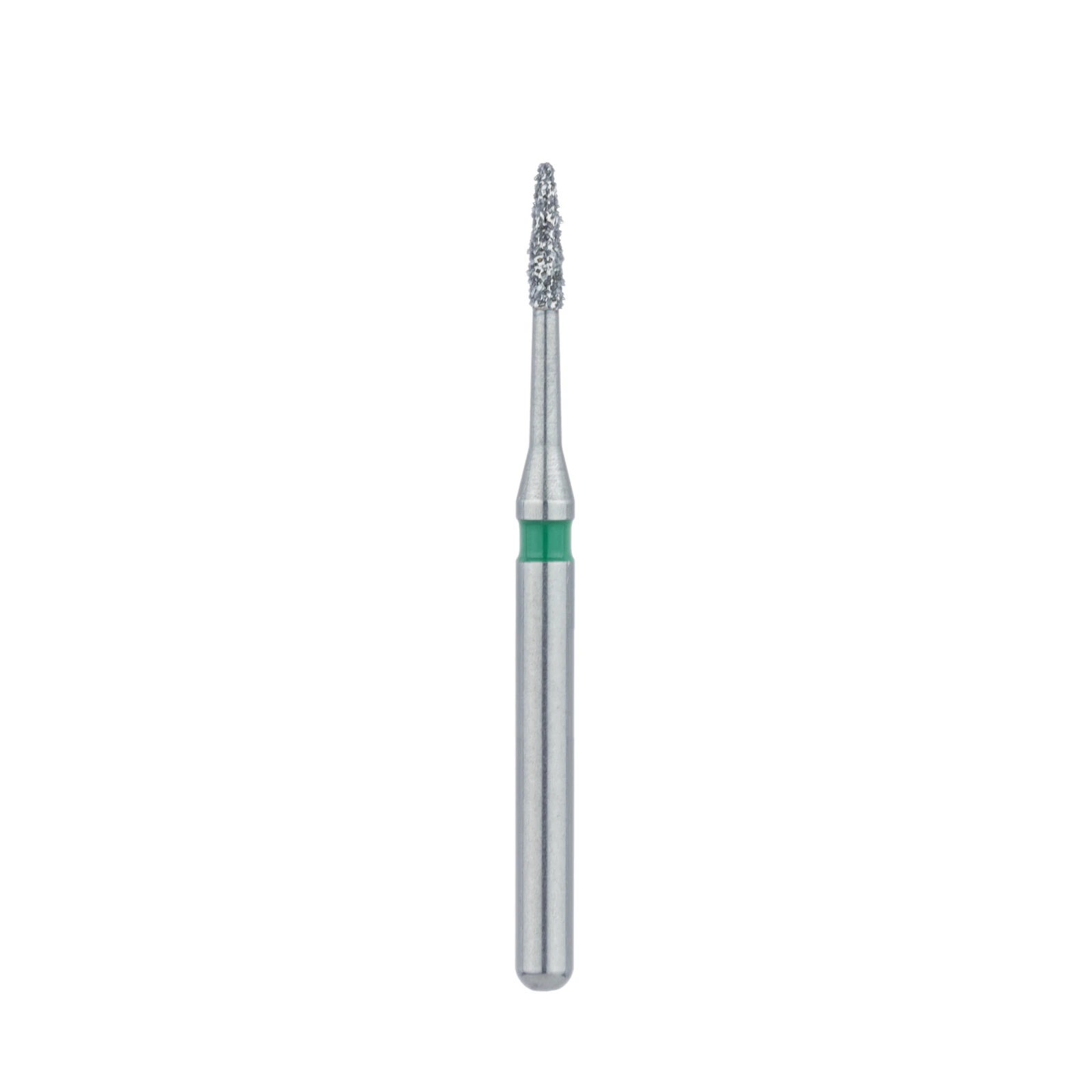 Meisinger Multi-Use Diamond Bur, Friction Grip, Short Flame, 889LG, 0.9 mm, Coarse, Green, 5/Pk, 889LG-009-FG thumbnail 4