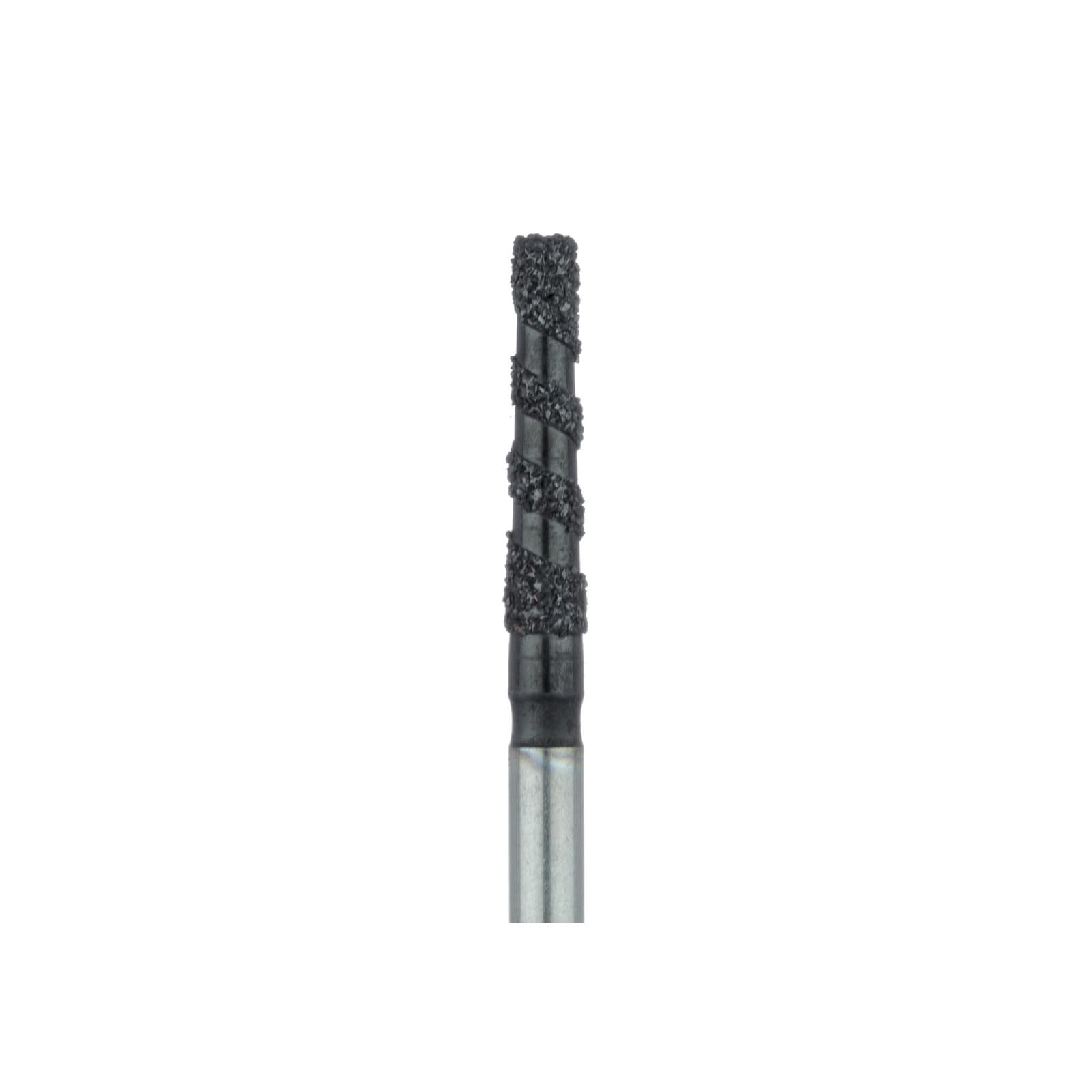 Meisinger Black Cobra Diamond Bur, FG, Super Coarse, Flat End Taper, 1.8mm Diameter, 8mm Working Length, B847-018, 5/Pack thumbnail 3