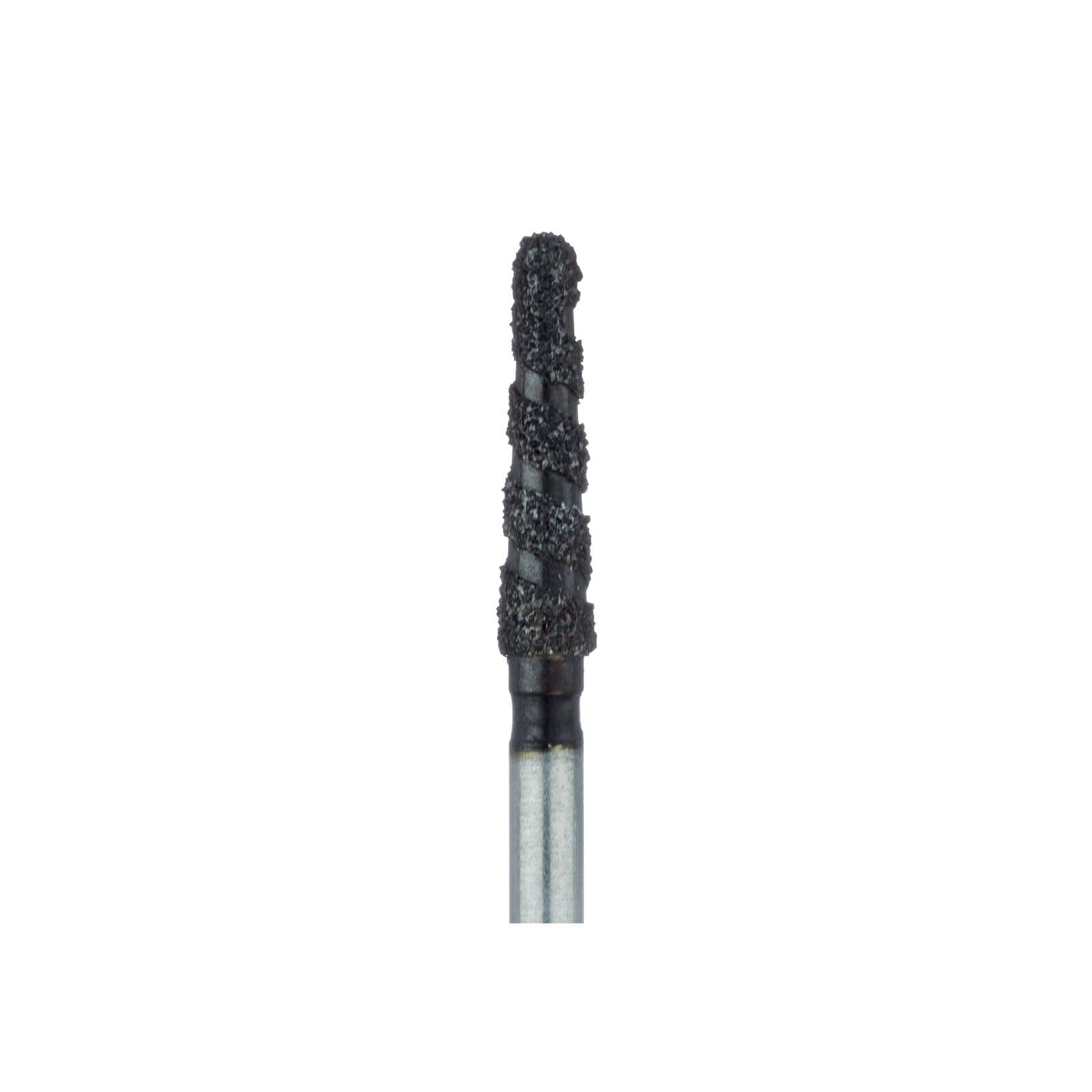Meisinger Black Cobra Diamond Bur, FG, Super Coarse, Round End Taper, #B850-018, 1.8 mm, 5/Pk, B850-018-FG thumbnail 7