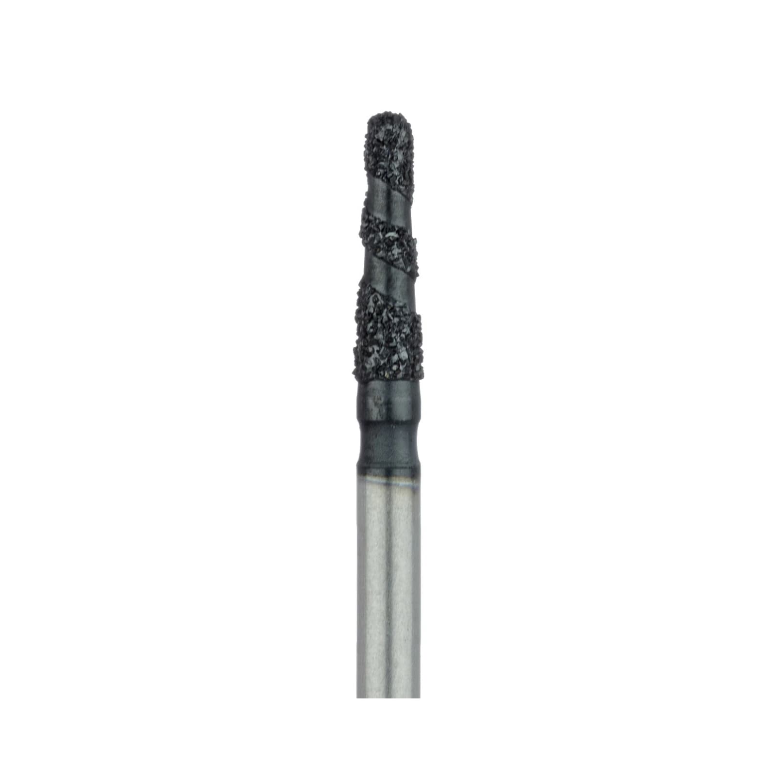 Meisinger Black Cobra Diamond Bur, FG, Super Coarse, Round End Taper, 1.6mm, 5/Pk, B855-016 thumbnail 3