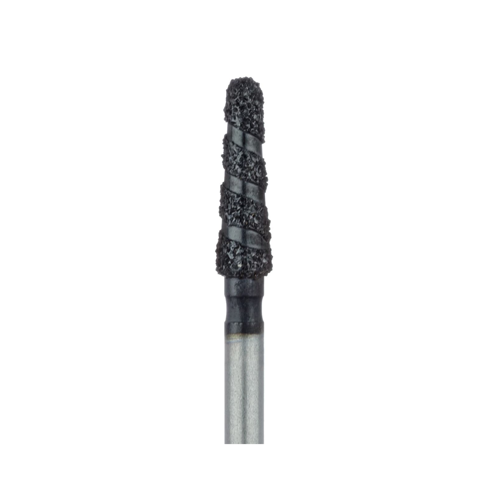 Meisinger Black Cobra Diamond Bur, FG, Super Coarse, Round End Taper, 2.1 mm, 5/Pk, B855-021-FG thumbnail 4