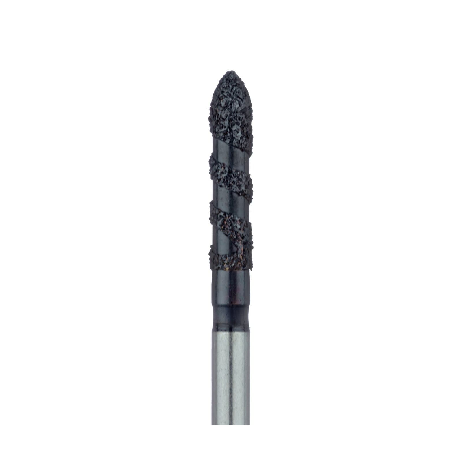 Meisinger Black Cobra Diamond Bur, FG, Super Coarse, Long Torpedo, 1.8mm, B868-018, 5/Pack thumbnail 3