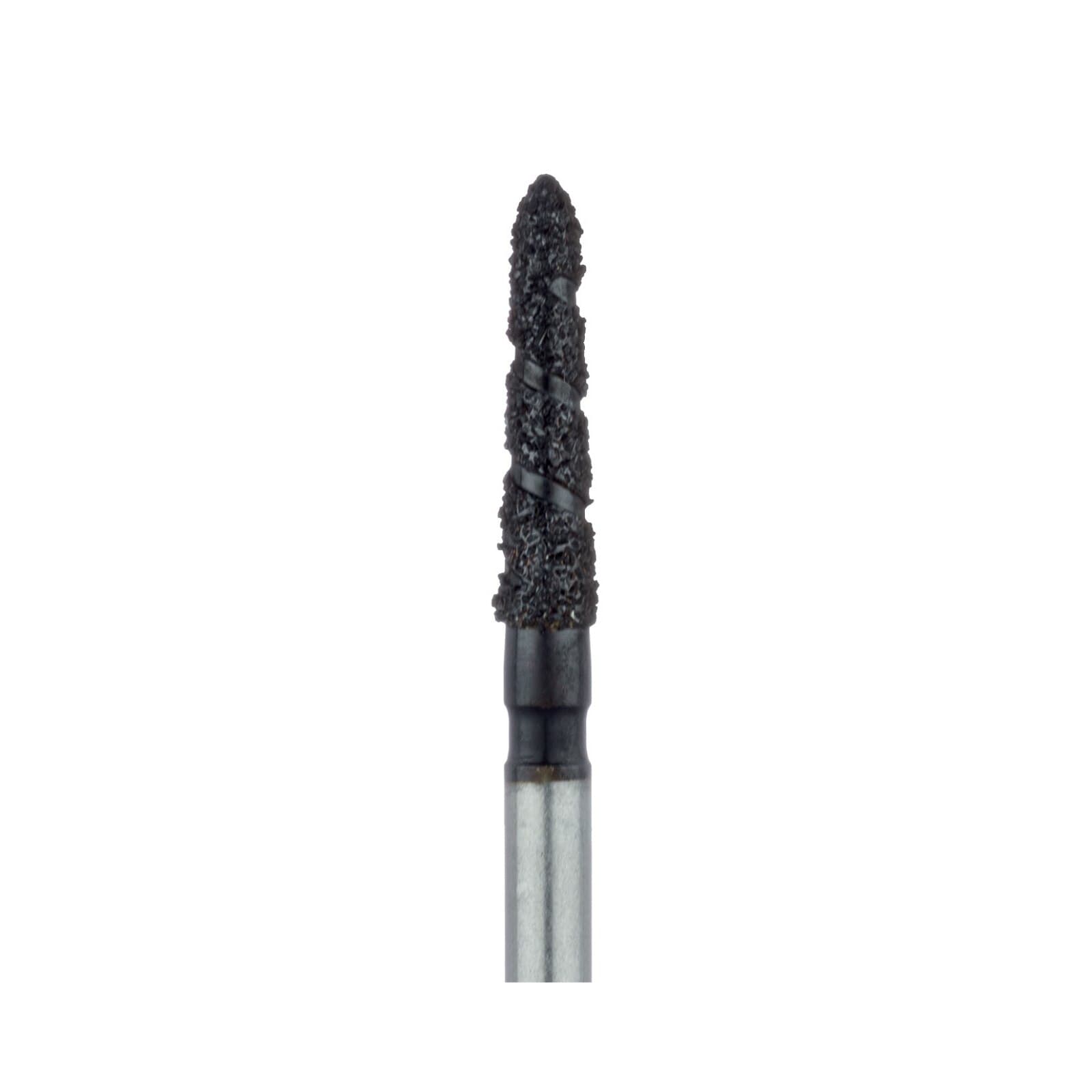 Meisinger Black Cobra Diamond Bur, FG, Super Coarse, Modified Chamfer/Torpedo, 1.8mm, B878-018, 5/Pack thumbnail 3