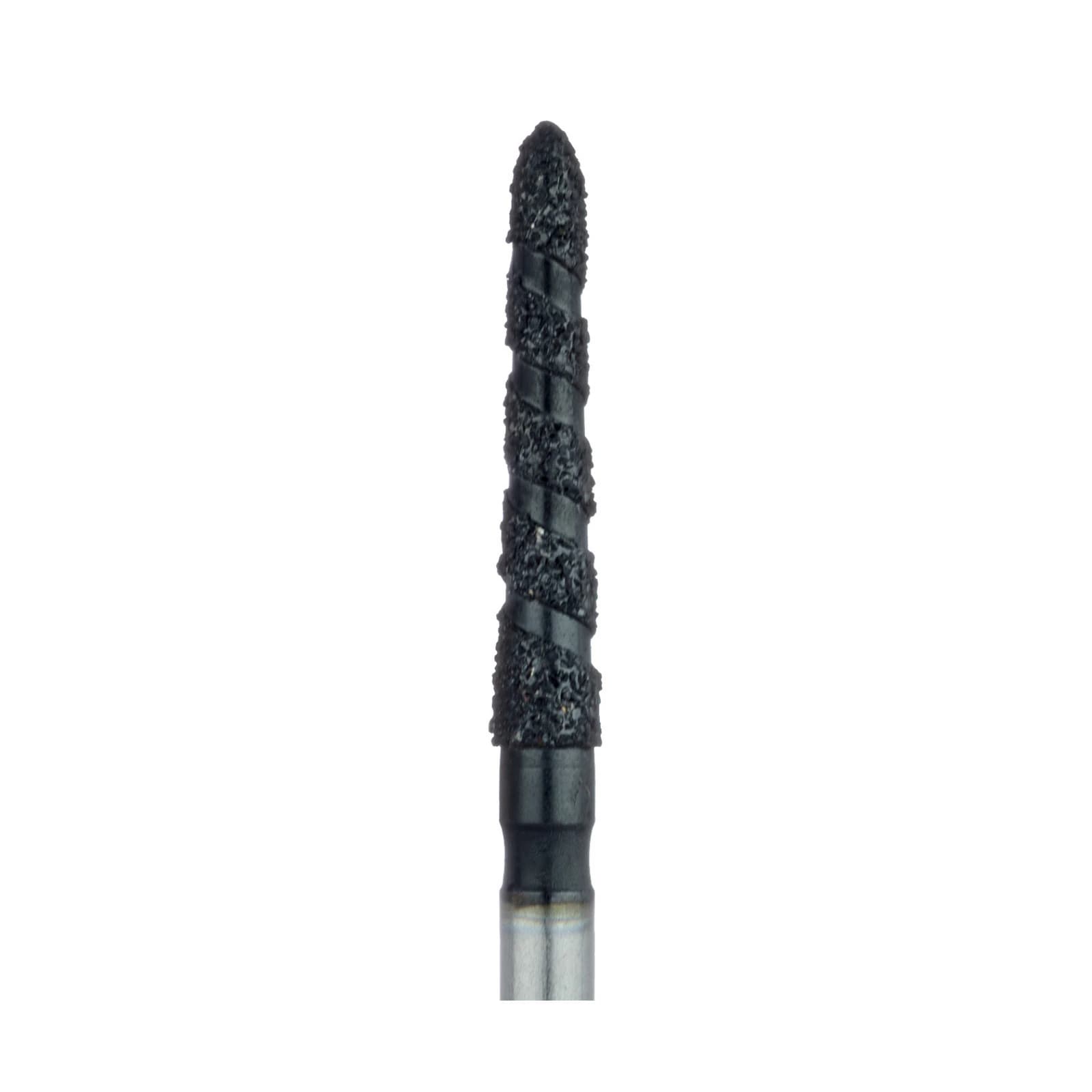 Meisinger Black Cobra Diamond Bur, FG, Super Coarse, Long Modified Chamfer, 1.8mm, B879-018, 5/Pack thumbnail 3