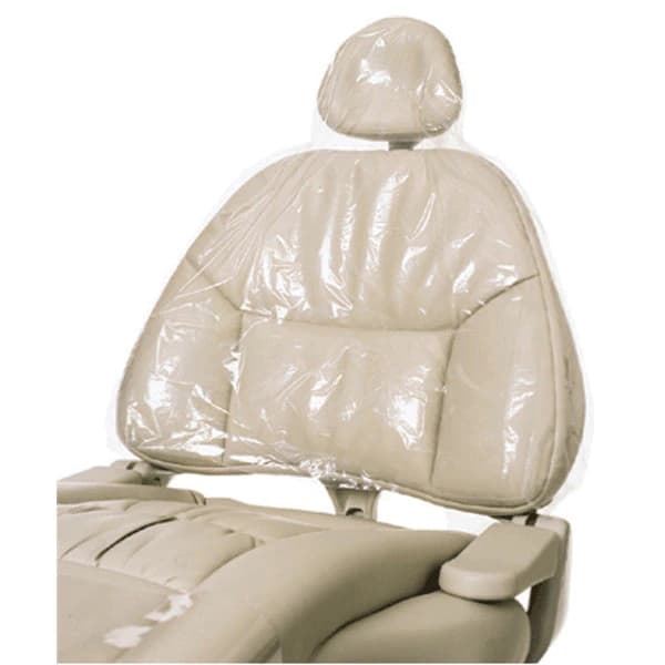 Defend Half Chair Sleeves, Clear Plastic, 27.5" x 24", 225/Box, BF4000 thumbnail 6