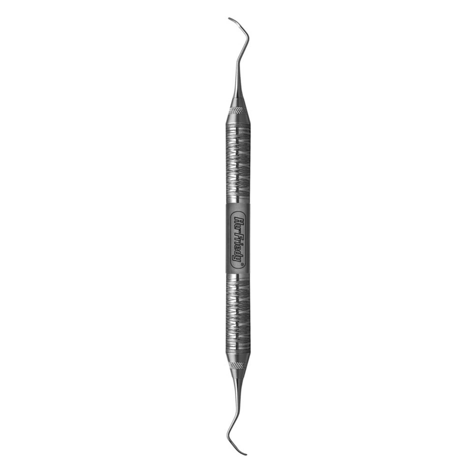 Hu-Friedy Universal Curette 3/4 Rule, Double-Ended, #6 Satin Steel Handle, SR3/46 thumbnail 2