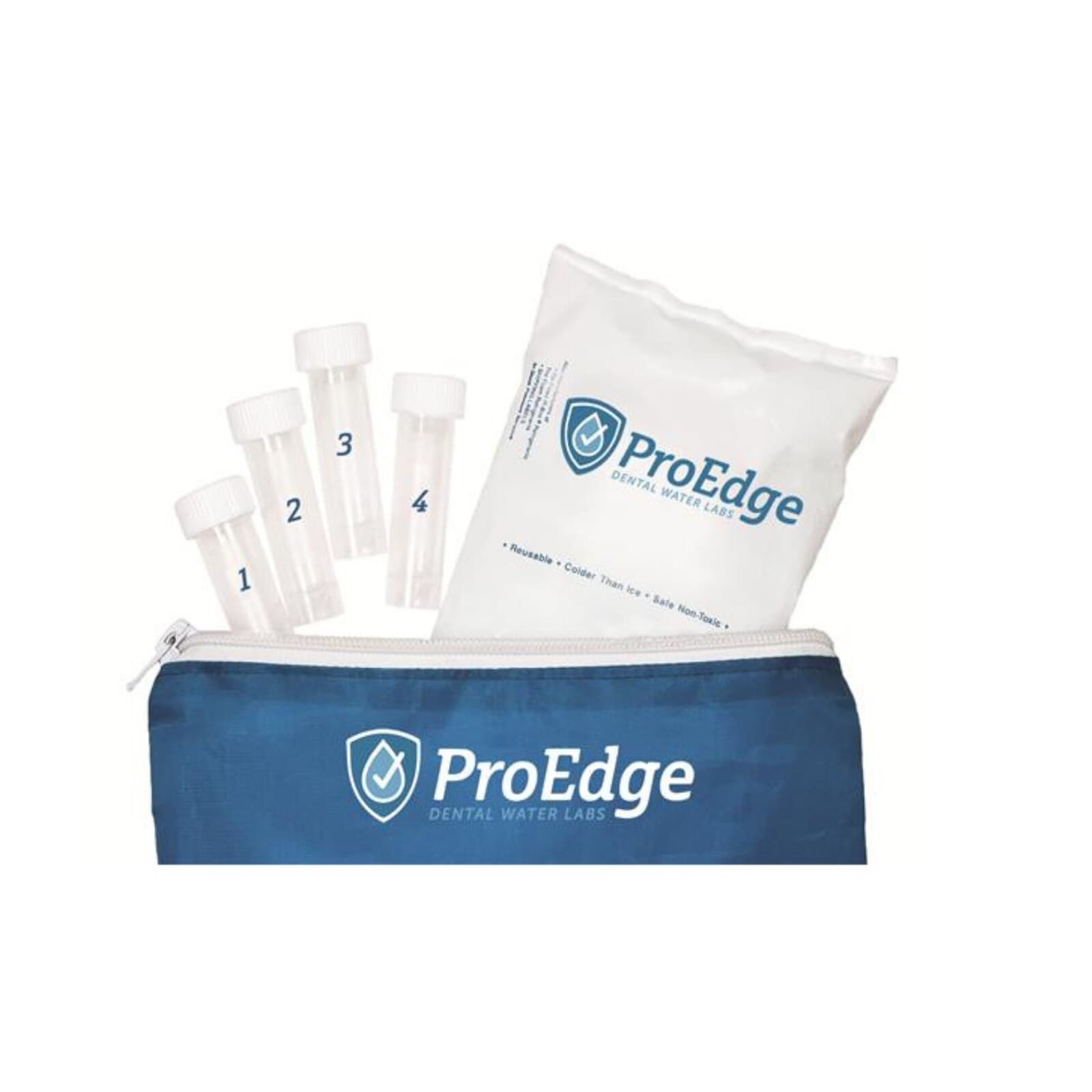 ProEdge Dental Express R2A Waterline Test Kit, 12 Vials, Mail-In with Shipping Label, 81201 thumbnail 3