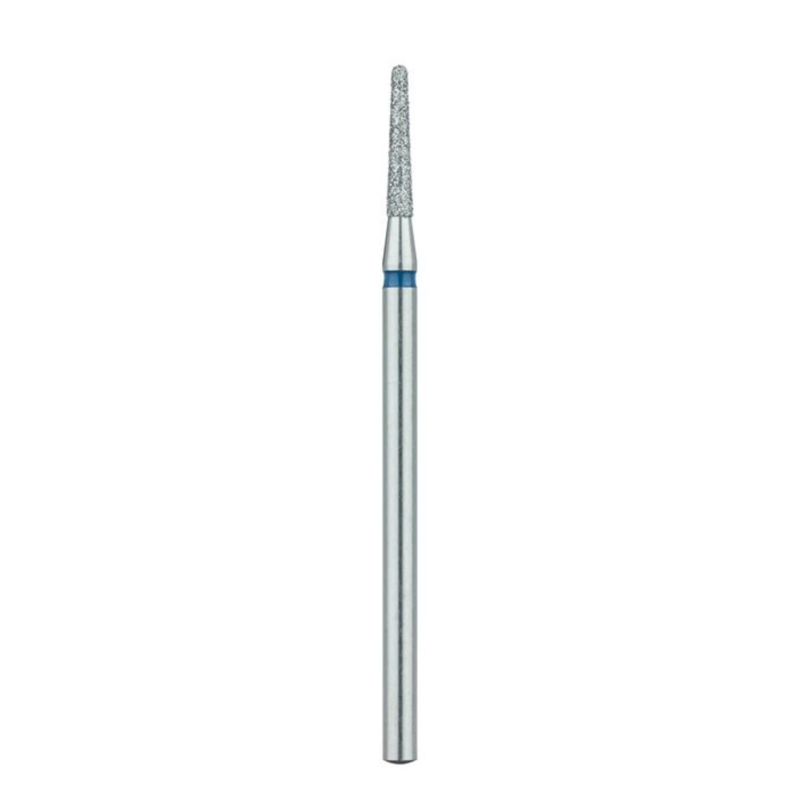 Meisinger 852-018-HP Diamond Bur, Medium Grit, Round End Taper (Cone), 1.8 mm Diameter, HP Shank, 5/Pack thumbnail 3