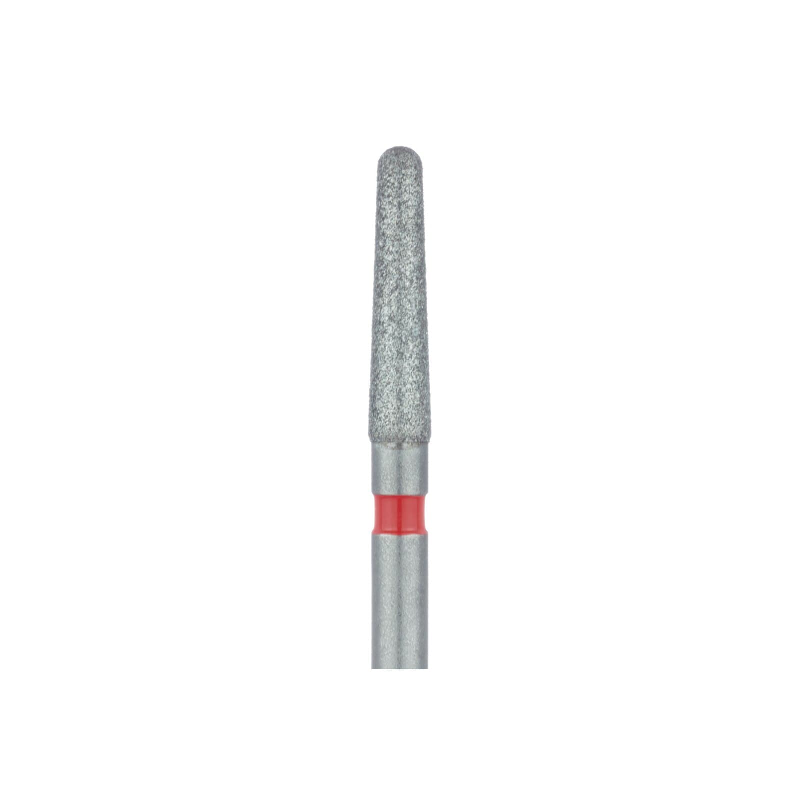 Meisinger Multi-Use Diamond Bur, Friction Grip, Round-End Taper Chamfer, 856F, 1.8 mm, Fine (Red), 5/Pk, 856F-018-FG thumbnail 4