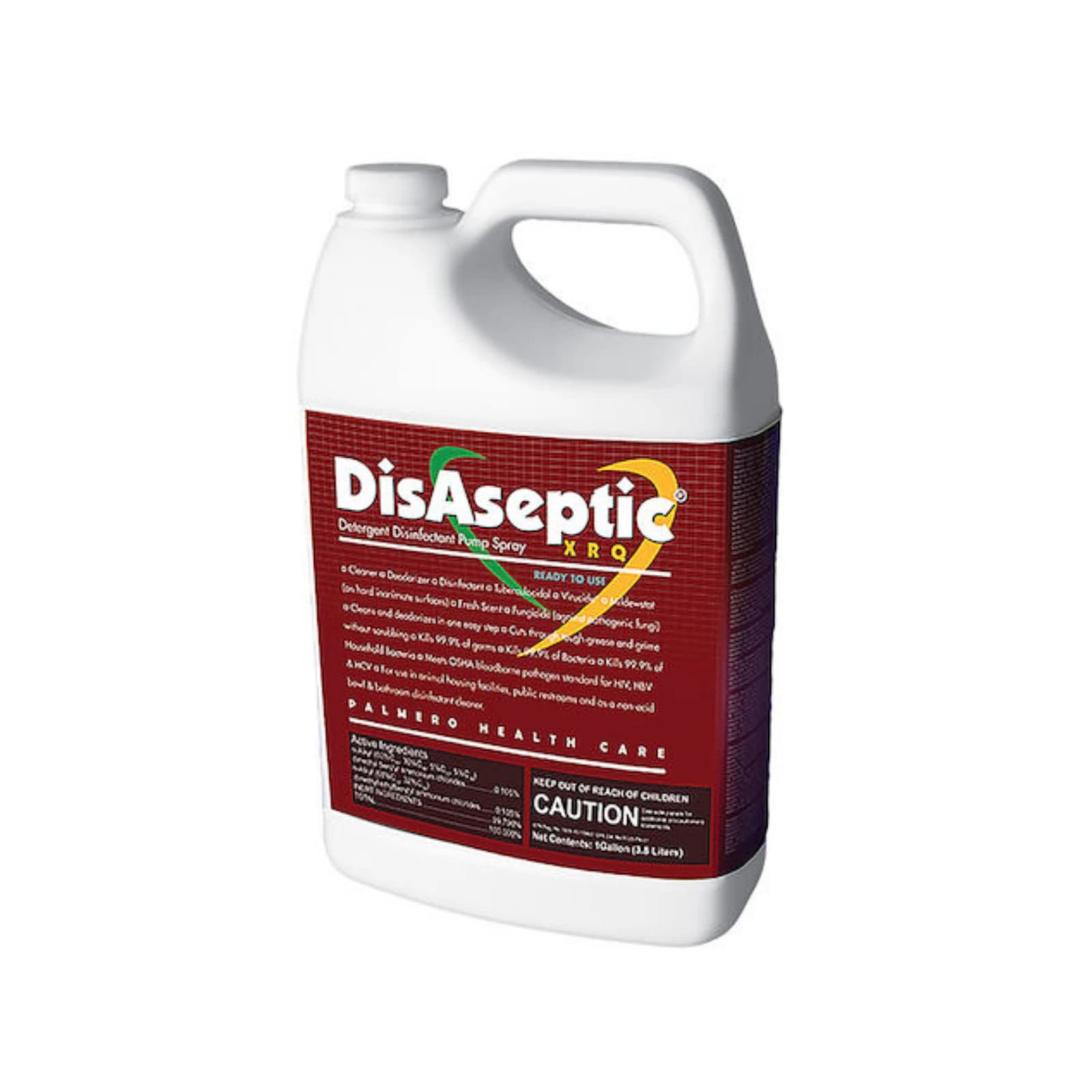DisAseptic XRQ 2.5 Gallon Ready-to-Use Quaternary Disinfectant Cleaner, 2/Case - DisAseptic XRQ 2.5/Gallon x 2/Cs - Image 1