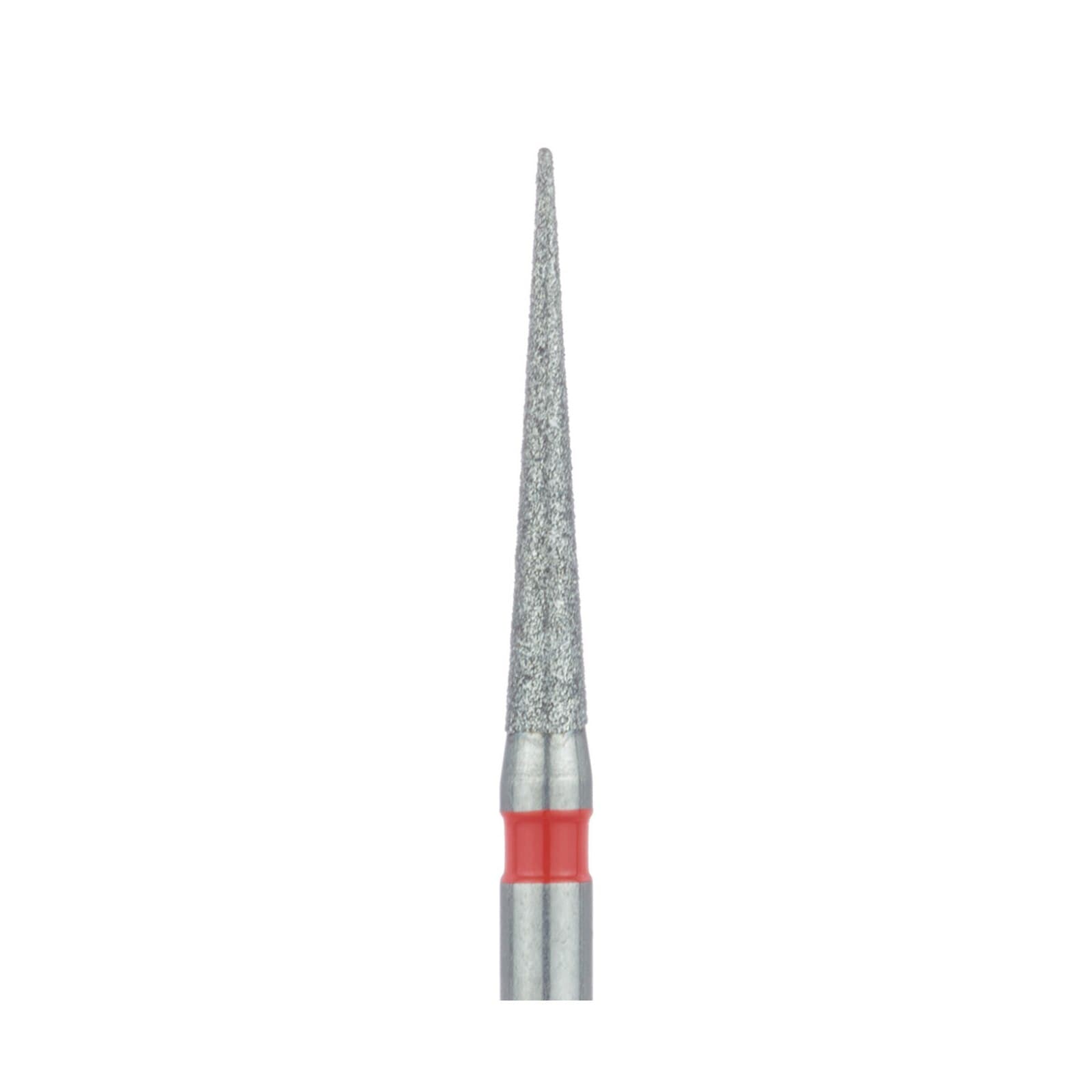 Meisinger 859F-014-FG Fine Diamond Bur, Needle Shape, 1.4mm Head, FG, 5/Pack thumbnail 3