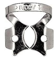 Ivory Rubber Dam Clamp #7, Winged, Stainless Steel, Regular Molar, 1 Each, 50057328 thumbnail 3