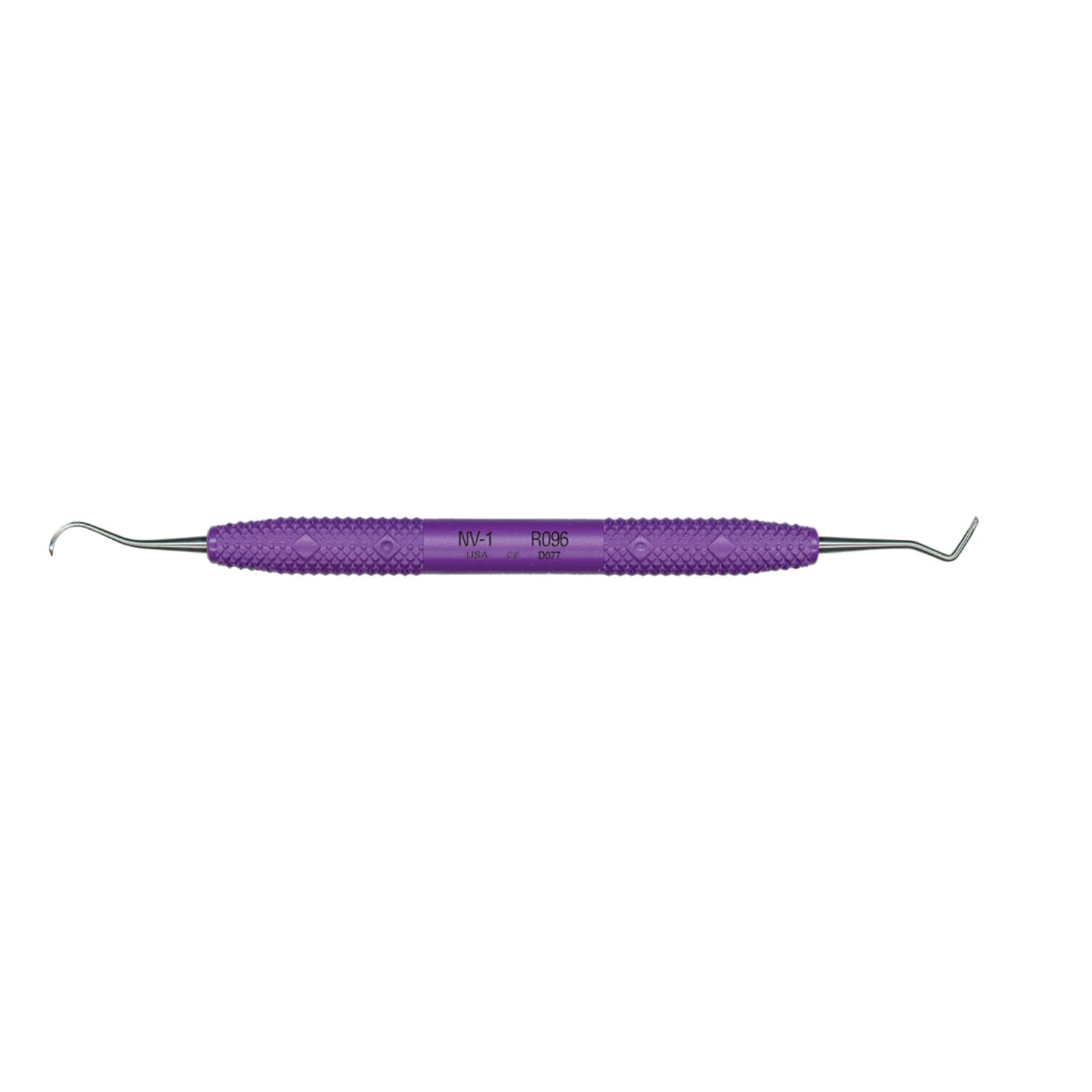 PDT Nevi 1 (N1) Anterior Scaler, Double-Ended, Purple Resin Handle, R096 thumbnail 3