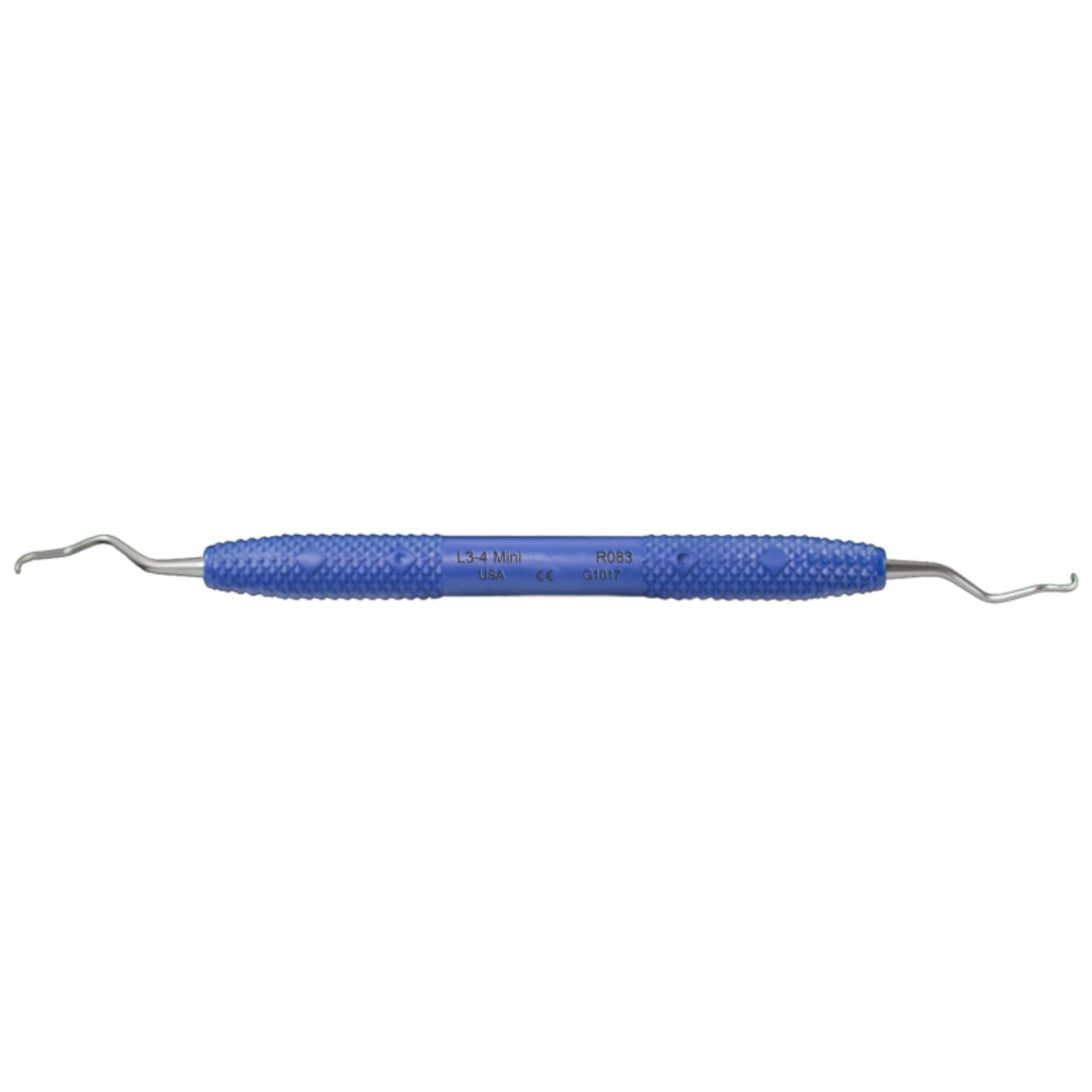 PDT Cruise Universal Curette, Langer 3-4 Mini, Blue, Double-Ended, R083 thumbnail 3