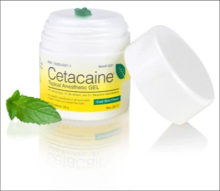 Cetacaine Topical Anesthetic Gel, Cool Mint, 32 g Pump-Top Jar, 0221 thumbnail 9