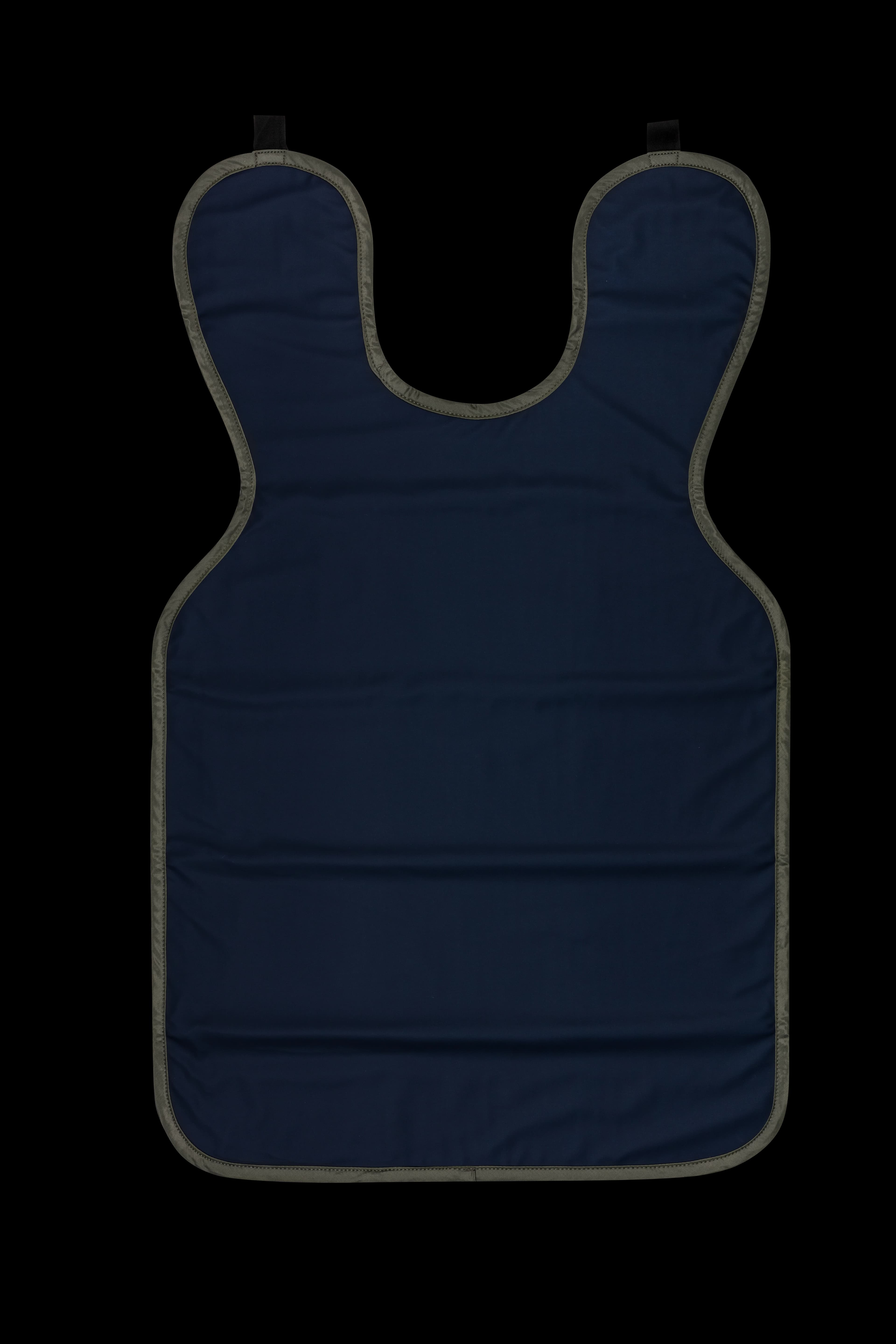 Soothe-Guard® Lead-Lined X-Ray Apron, Adult, 0.5 mm Lead Equivalency, Navy Blue, Without Collar, 31.5" x 23.5", 1 Each - Soothe-Guard® Lead-Lined X-ray Aprons in Premium Color – Adult, 0.5 mm Lead Equivalency, Navy Blue - Soothe-Guard® Lead-Lined X-ray Aprons in Premium Color – Adult, 0.5 mm, Navy Blue - Image 1