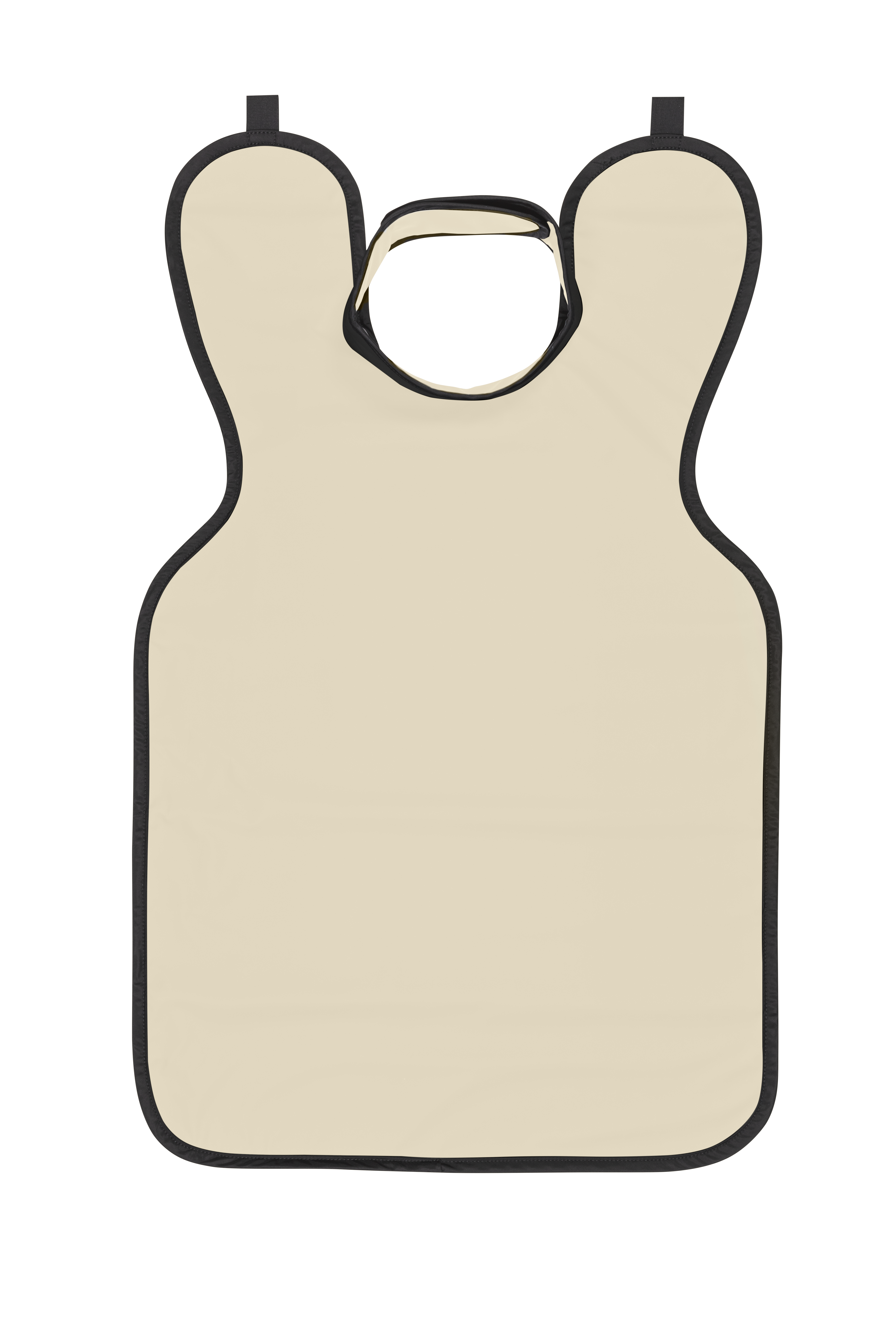 Soothe-Guard® Lead-Lined X-ray Apron with Extended Collar, Adult Universal, 0.35 mm Lead Equivalency, Sand, 1 Each thumbnail 2