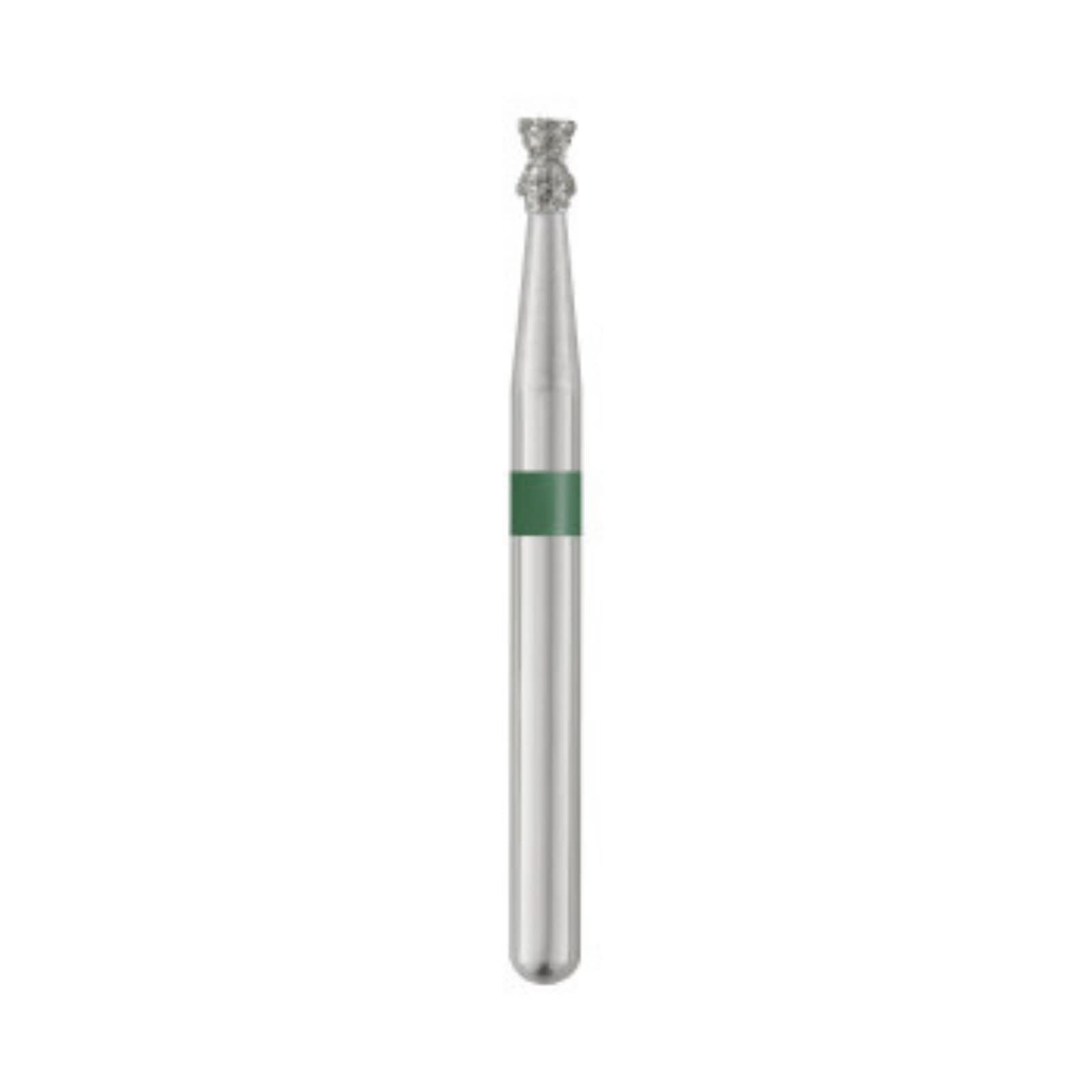 SS White Piranha Single-Use Diamond Bur, Coarse Grit, FG Friction Grip, Double Inverted Cone, 813-014C, 25/Bx thumbnail 2