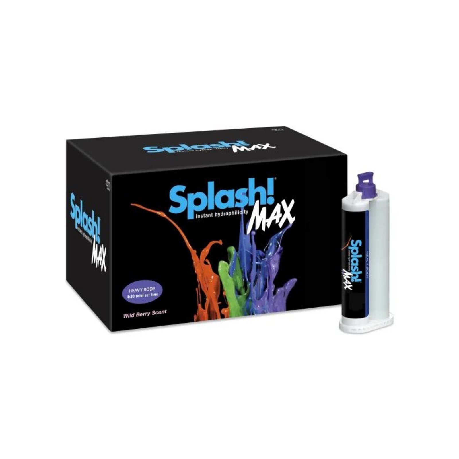 Splash Max Regular Set Heavy Body VPS Impression Material Bulk Kit, 50 mL Cartridges, 20/Pkg, SPD1602 thumbnail 2