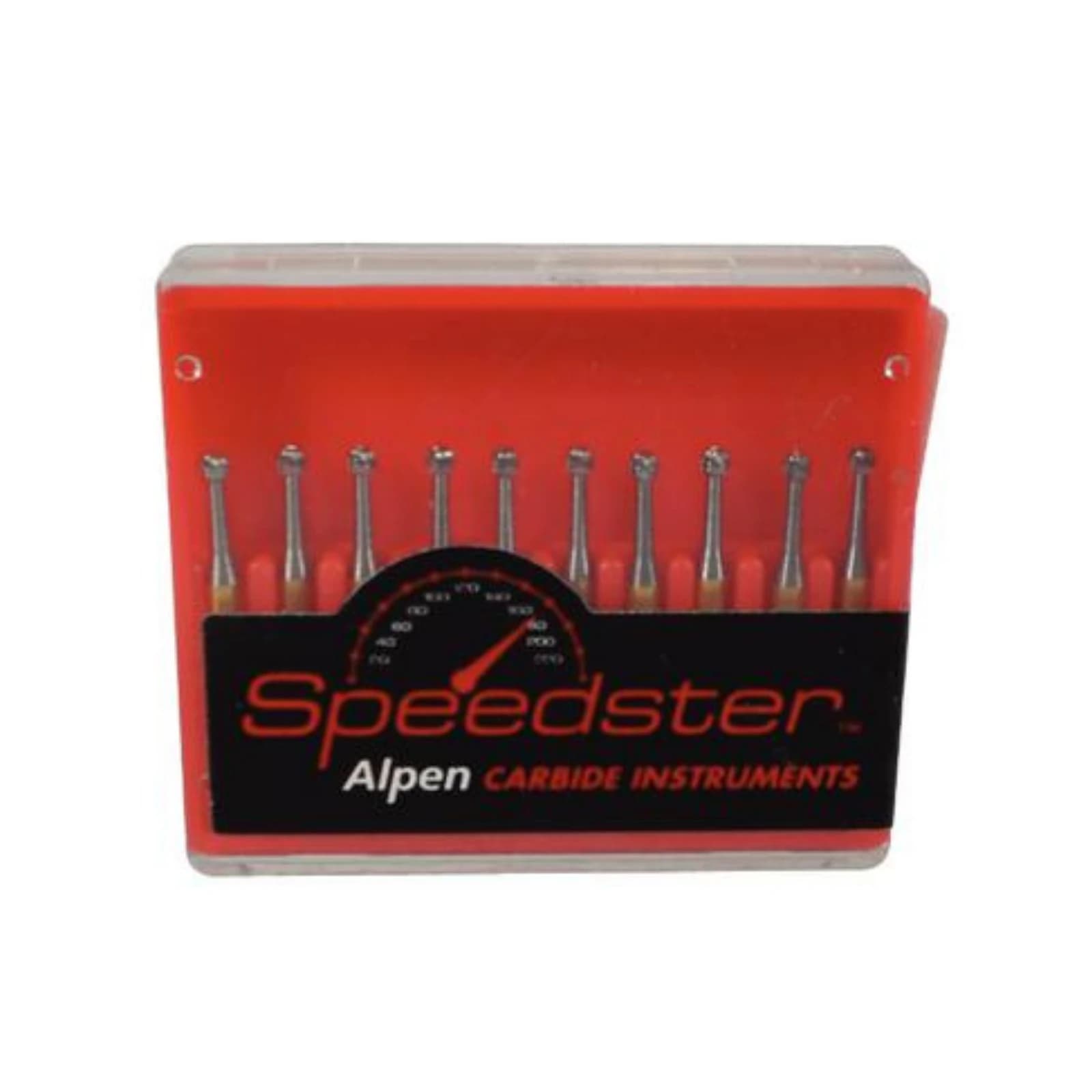 Alpen Speedster Metal Cutter Carbide Bur, FG, Round End Cross Cut Fissure, #1557G, 1.0 mm, 10/Pk, R41557G thumbnail 3