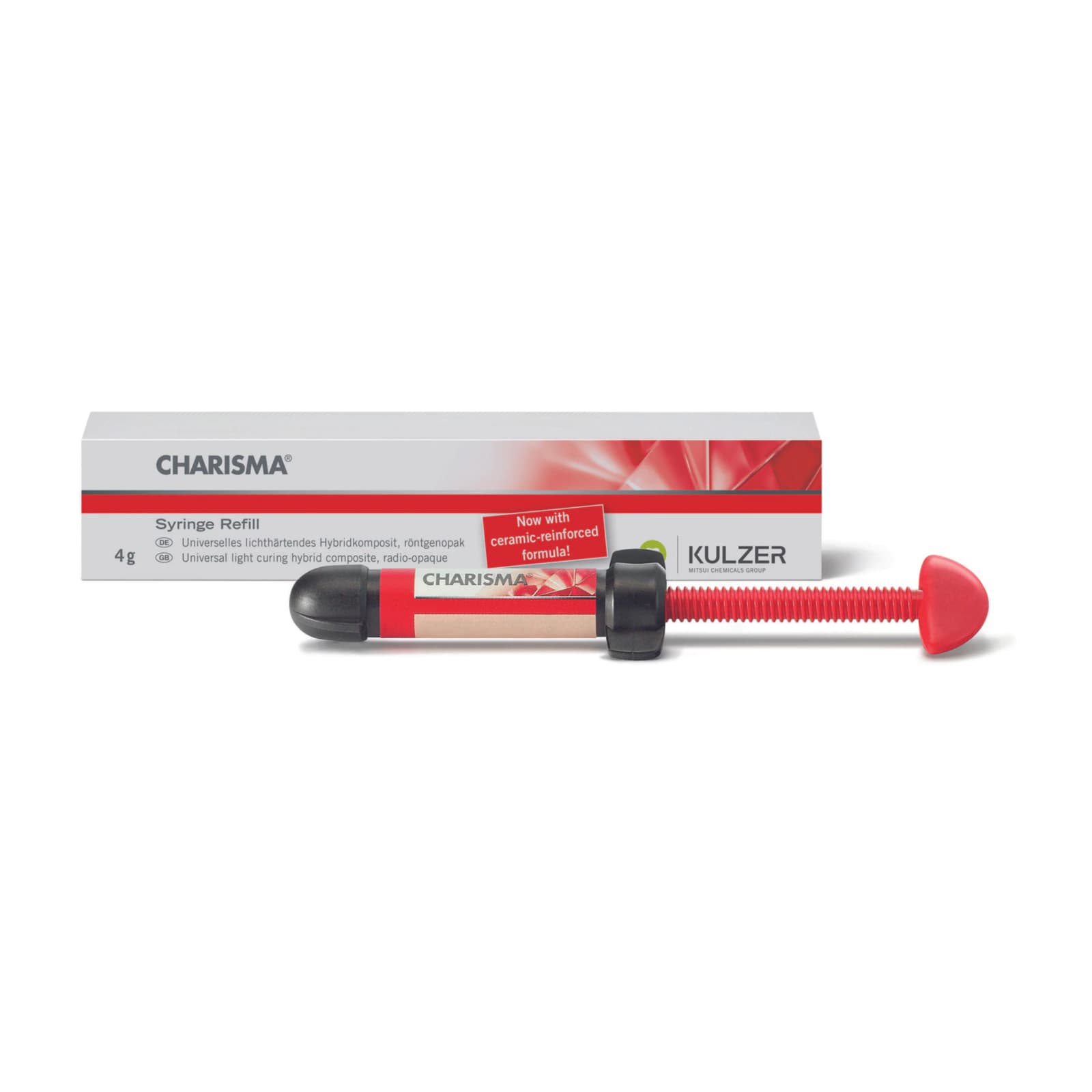 Charisma Hybrid Composite, Light-Cure, Syringe Refill, Universal Viscosity, 4 g, A1, 1/Pk, 66000085 thumbnail 10
