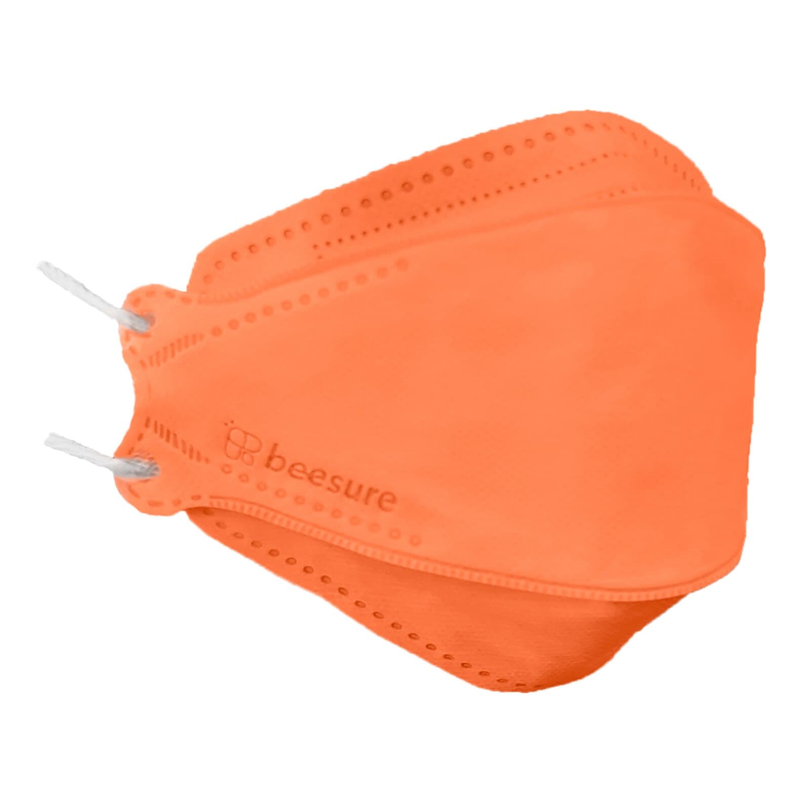 BeeSure Radiant Procedure Face Mask, ASTM Level 3, Orange, 40/Box, BE2620 thumbnail 3