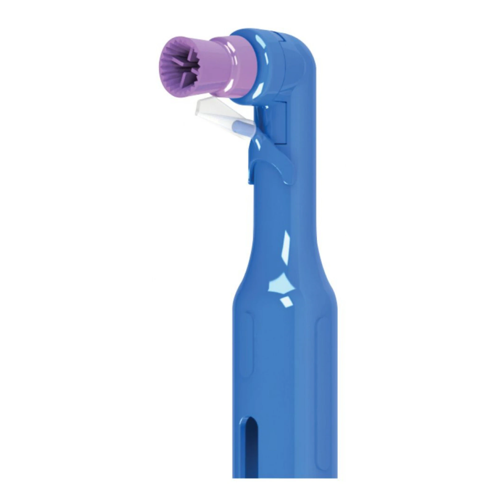 Young Splatter Guard Disposable Prophy Angle, Soft Purple 4-Webbed Cup, Latex-Free, 90°, 200/Box, 296252 thumbnail 3