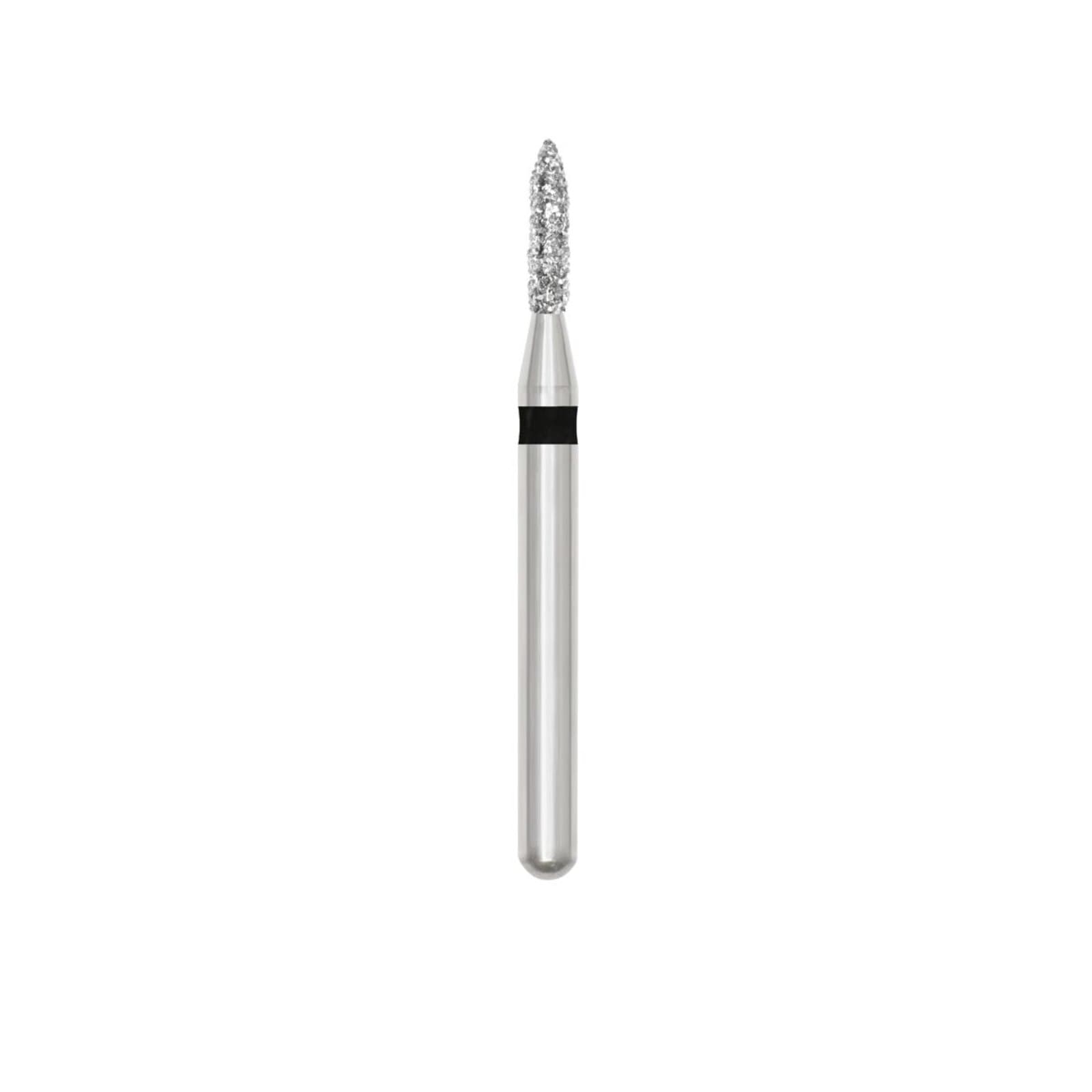 SS White Revelation Diamond Bur, Friction Grip, Super Coarse, Flame, 860-012SC, 5/Pk, 91329-5 thumbnail 2