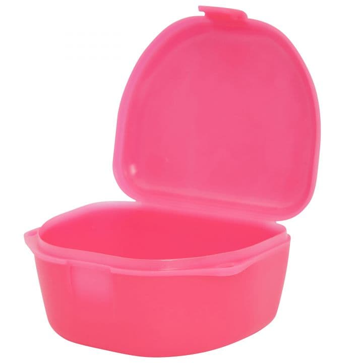 Zirc Dental Deep Retainer Box, Neon Pink, 1-1/2" Deep, 12/Pack, 25R550S thumbnail 2