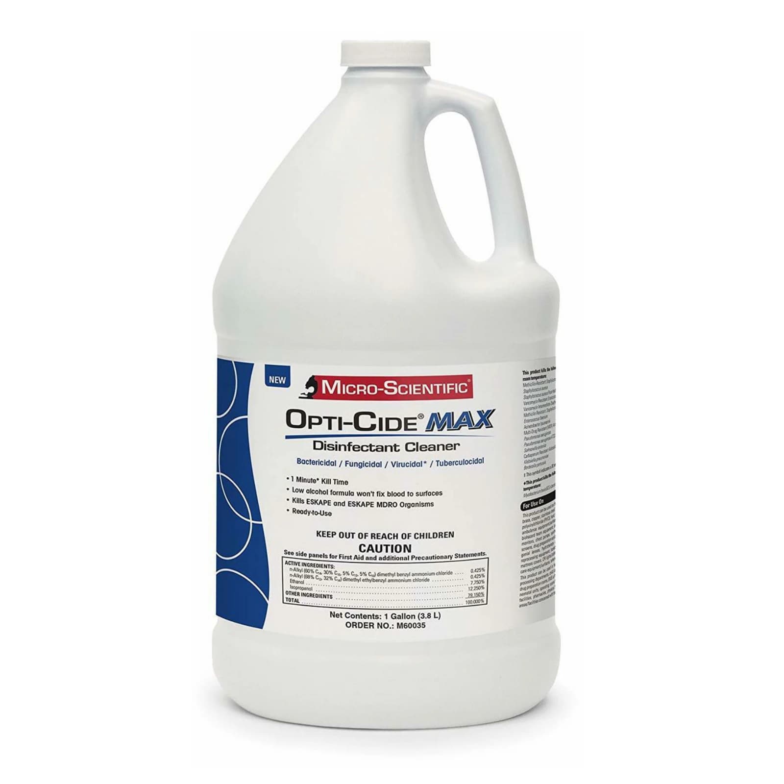 Opti-Cide Max Disinfectant Cleaner, 1 Gallon, 4/Case thumbnail 3