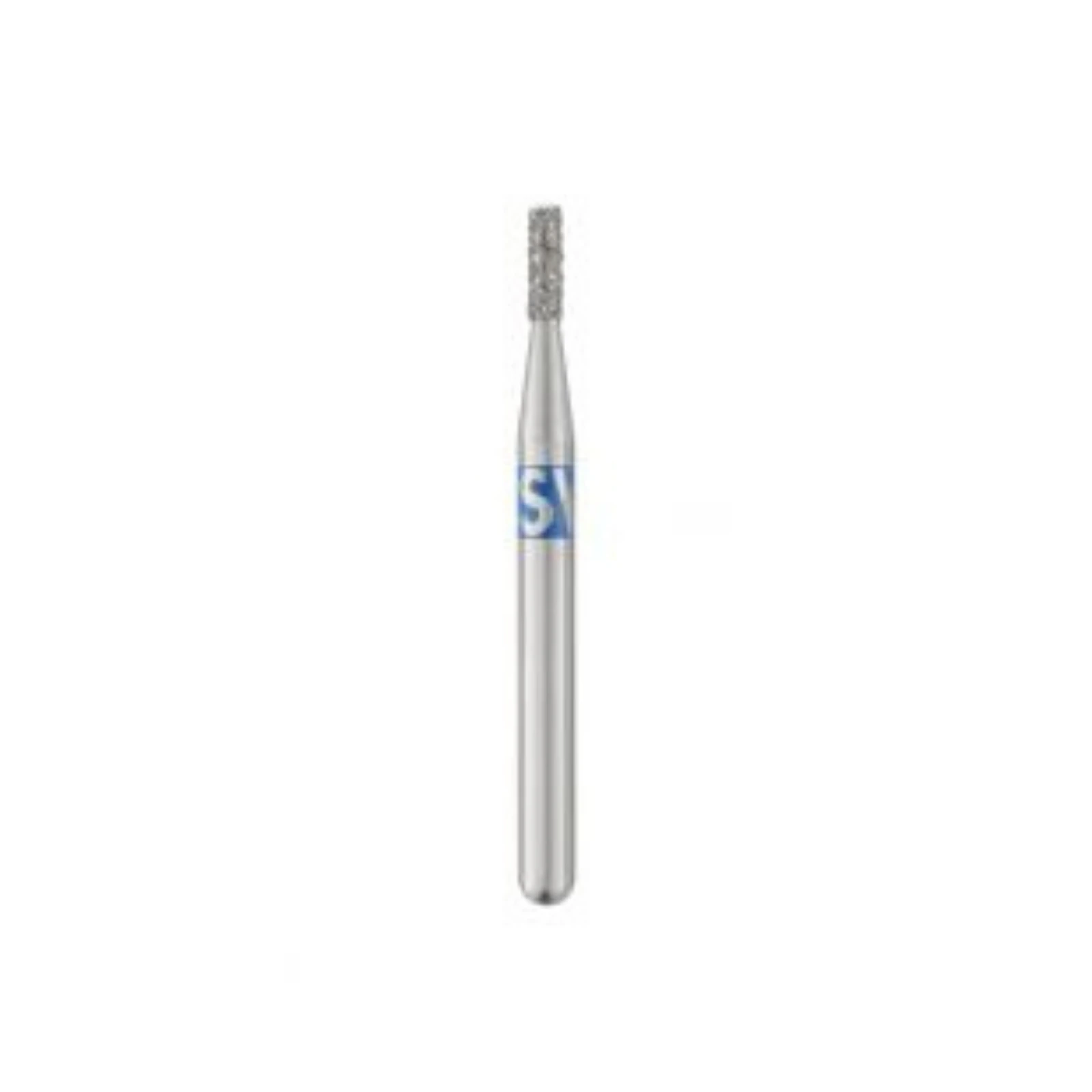 SS White Revelation Diamond Bur, Friction Grip, Medium, Flat End Cylinder, 835-010M, 5/Pk thumbnail 2