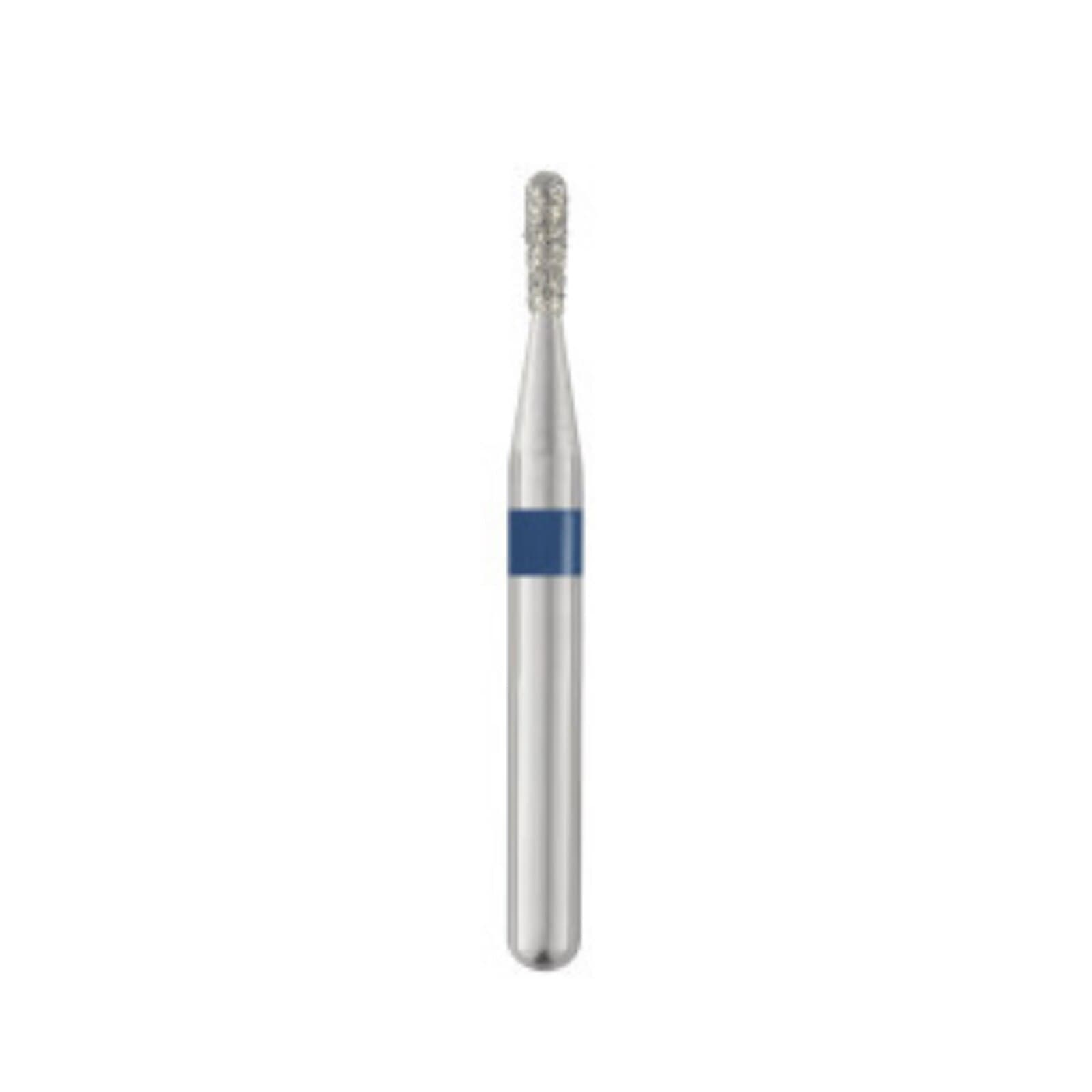 SS White Piranha Diamond Bur, FG Short Shank, Medium Grit, Pear Shape, 25/Pk, 830-010M-S thumbnail 2