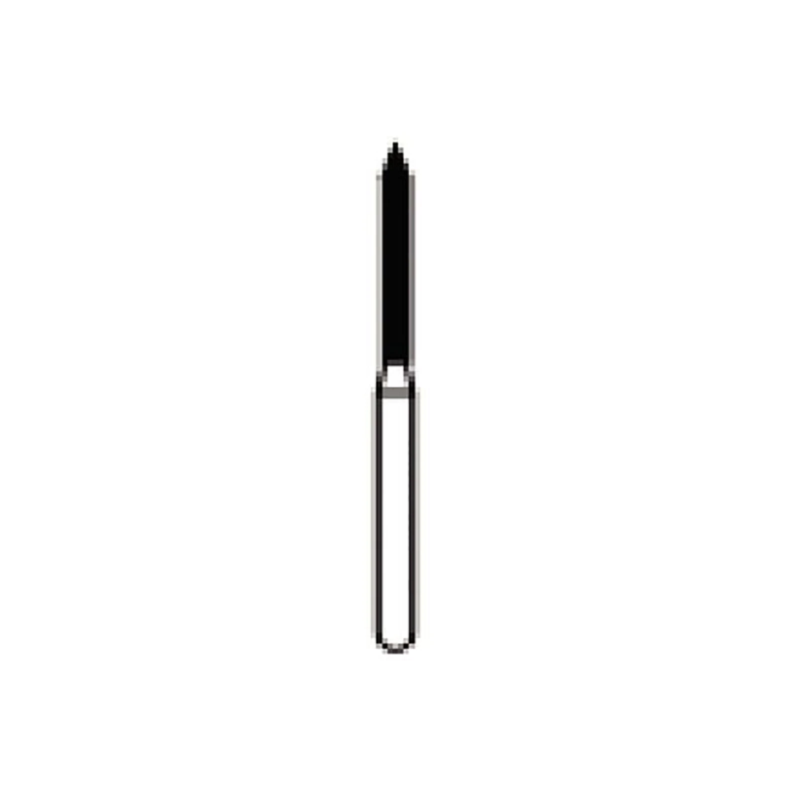 NTI Diamond Bur, Fine Grit, Round End Cylinder, Friction Grip, 1.2 mm Diameter, 6.0 mm Length, 5/Pack, F880-012 thumbnail 2