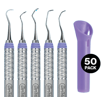 Hu-Friedy Hygiene Perio Recovery Kit with HVESolo Tips, EverEdge 2.0, #9 Handle, 55-Piece, RECPSOLO-KIT thumbnail 2