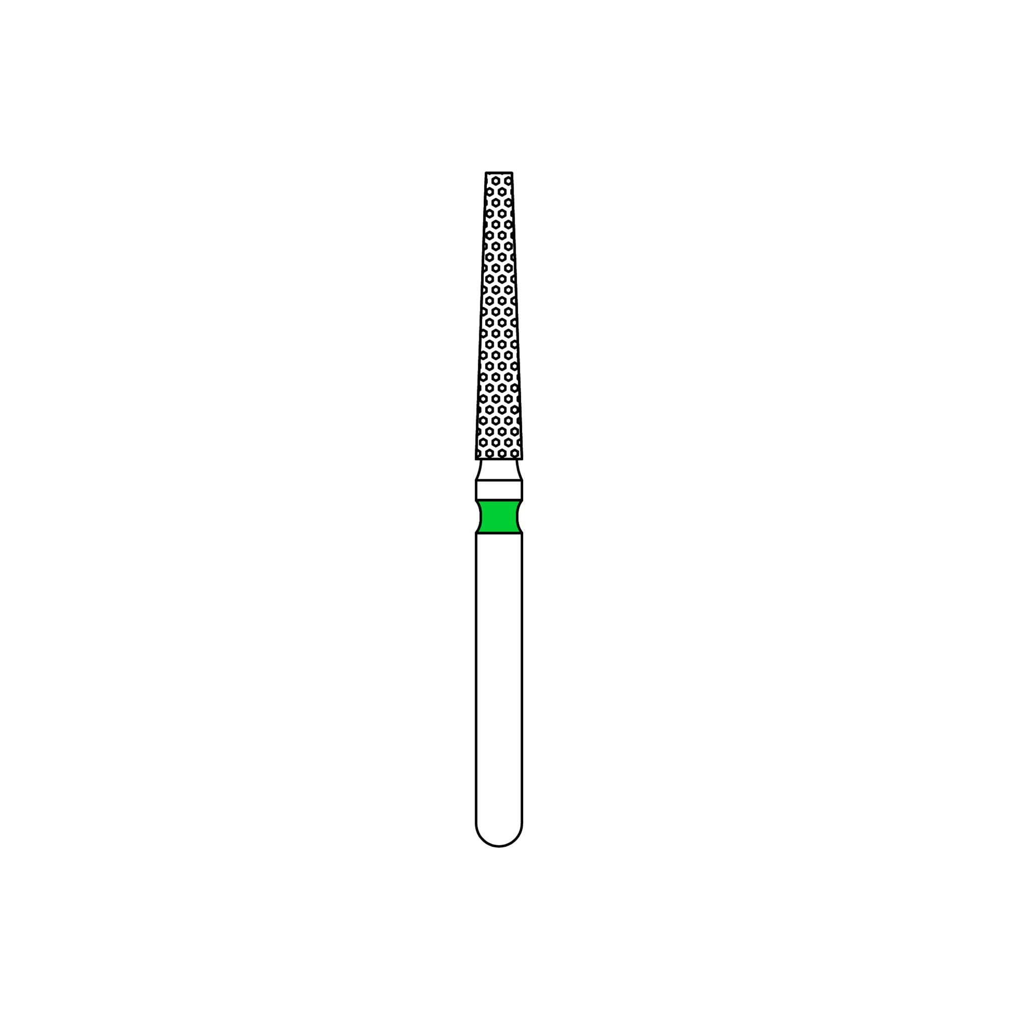 PRIVA Diamond Burs FG 848-016C, 5/Pk - PRIVA Diamond Burs FG 848-016C 5/Pk - Image 1